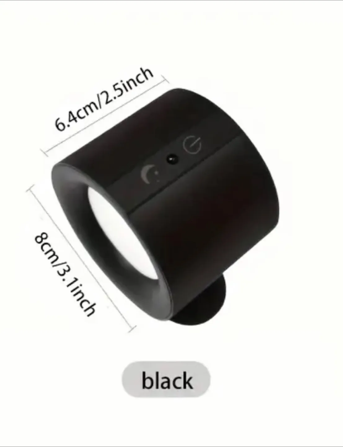 Black Adjustable LED Spotlight image indicator(3)