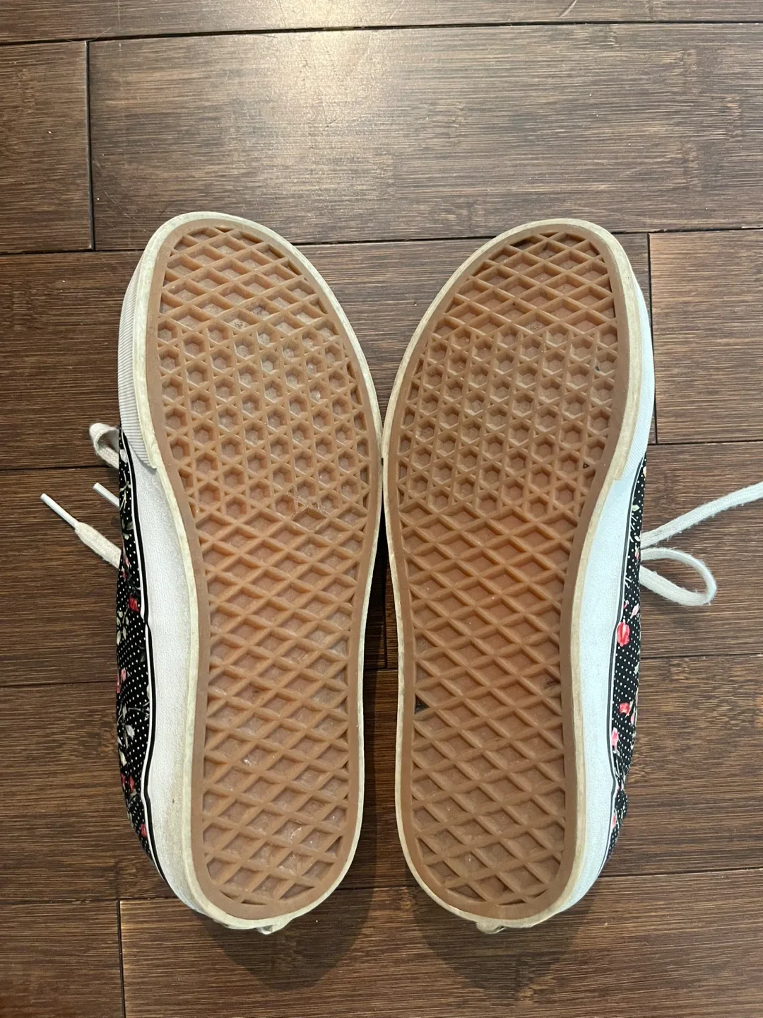 Vans Floral Print Sneakers - Women's Size 8 image indicator(2)