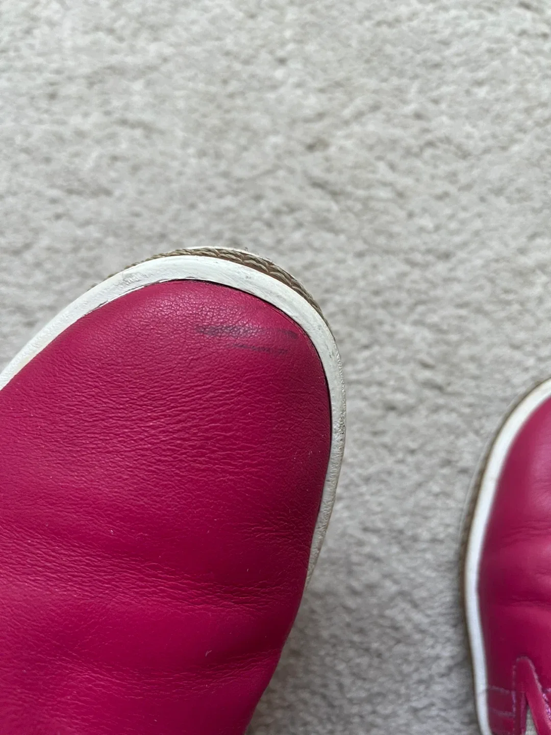 Pink Genuine Leather Loafers - Size 7 (fits large) image indicator(4)