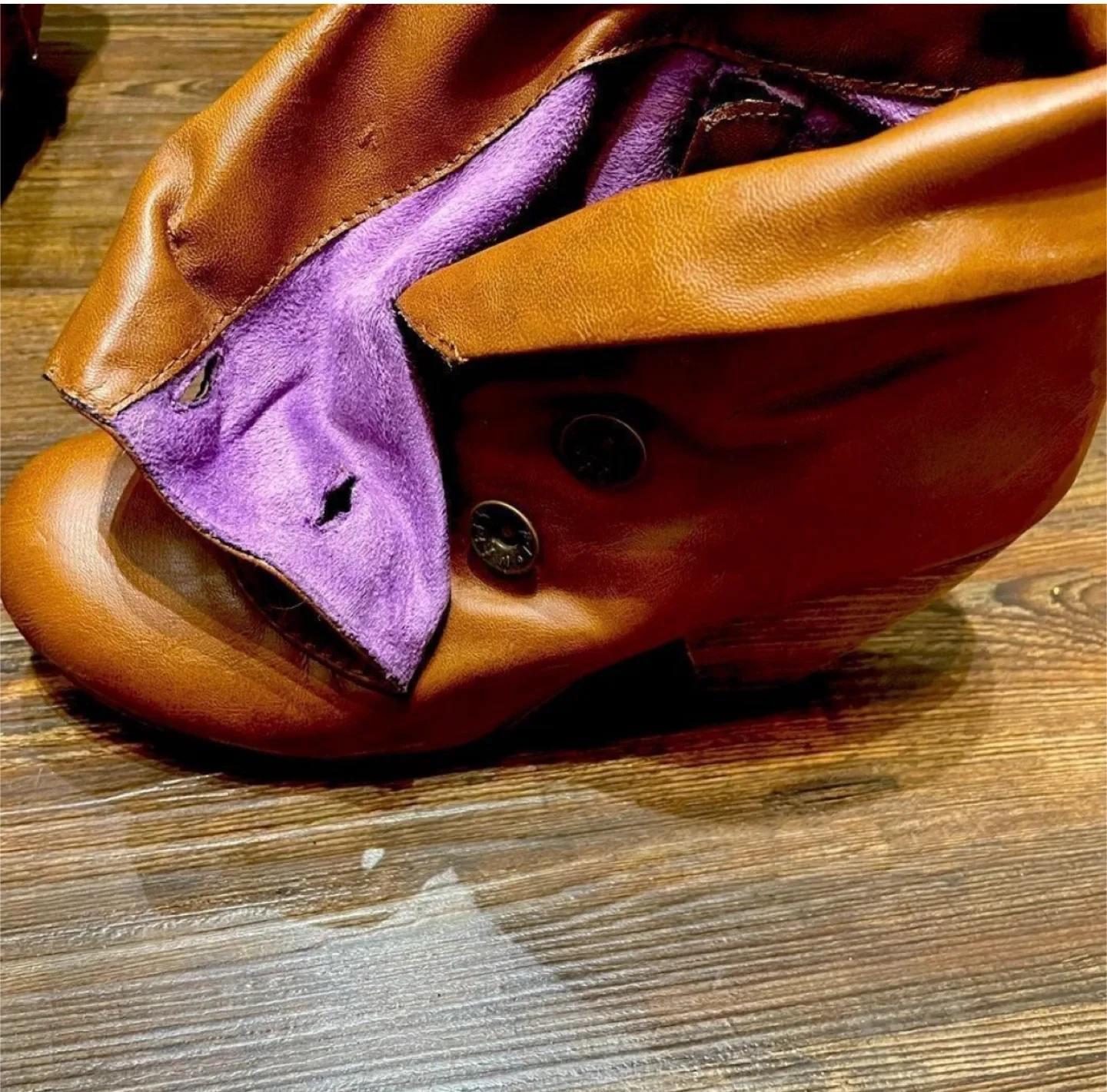 Blowfish Brown Ankle Booties - Size 8 image indicator(3)