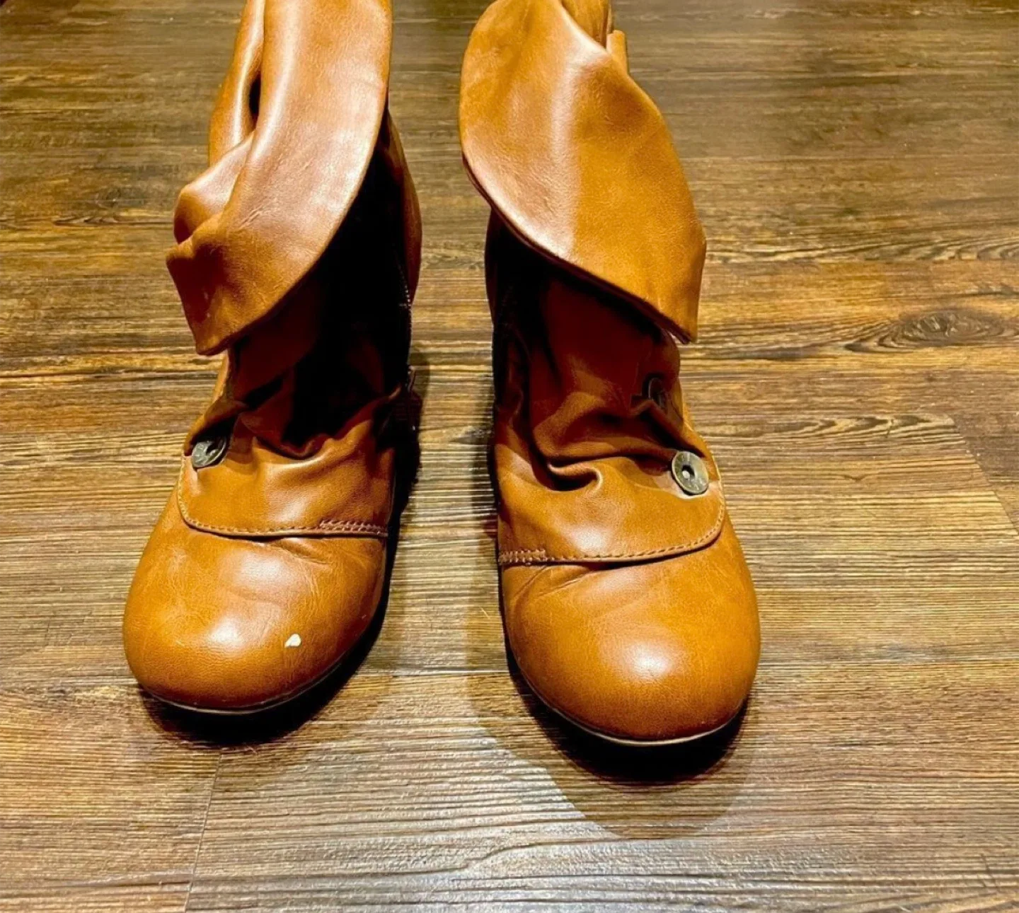 Blowfish Brown Ankle Booties - Size 8 image indicator(8)