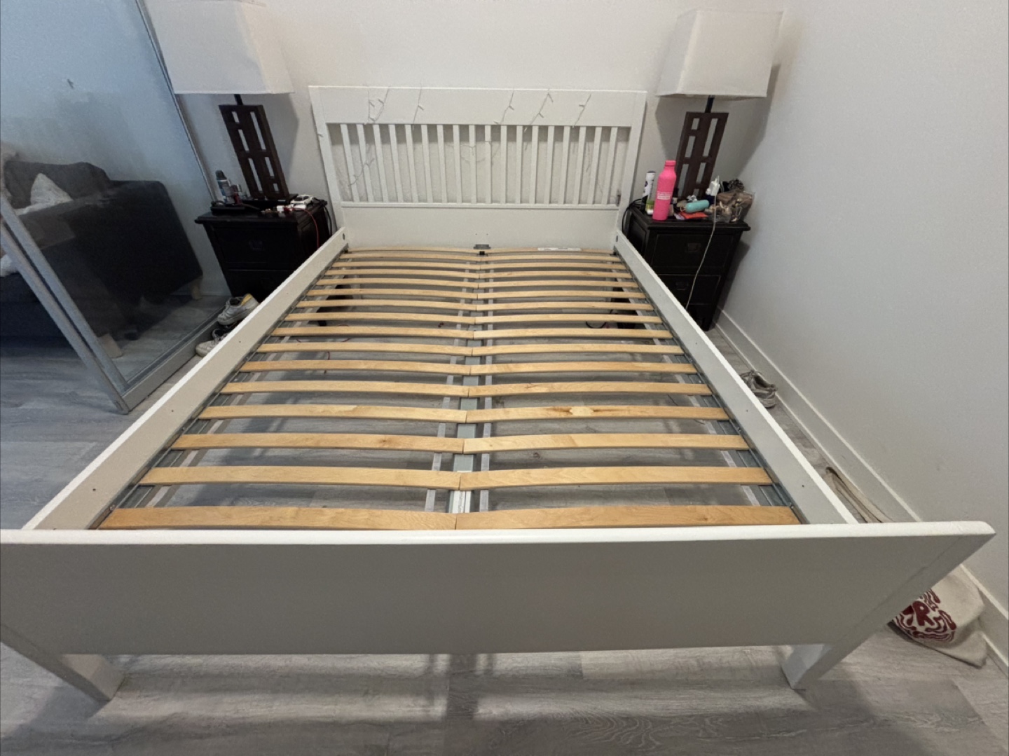 White Bed Frame - photo 2