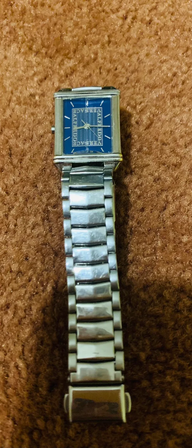 Versace Alfredo Blue Dial Stainless Steel Watch image indicator(2)