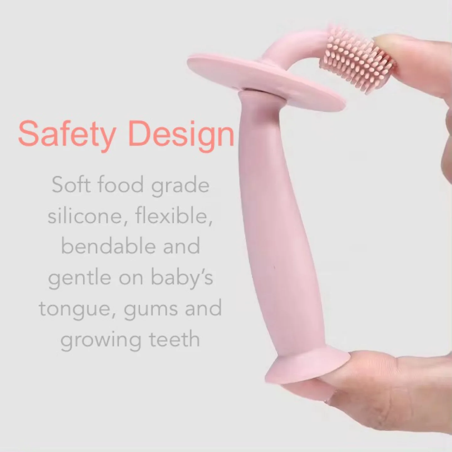 3 pcs Baby Toothbrush - Blue image indicator(2)