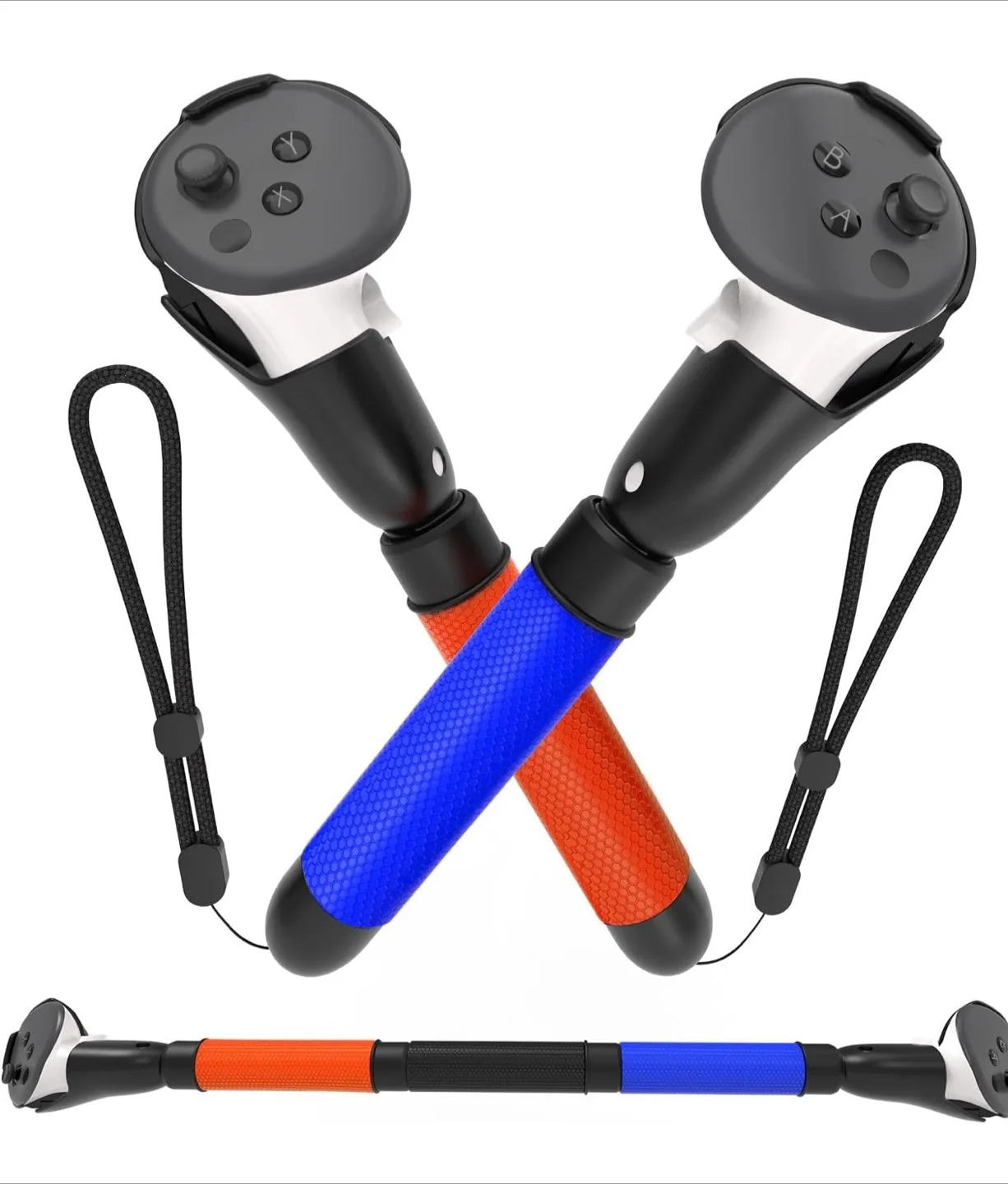 EUCARLOS VR Game Handle Extension Grips image indicator(2)