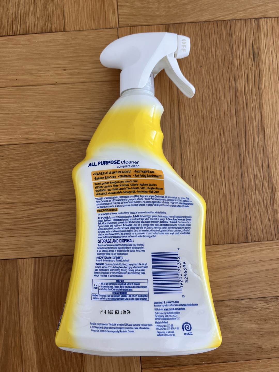 Lysol All Purpose Cleaner - photo 2