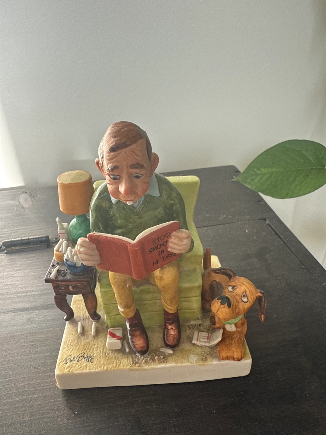 Bob Biggs Figurine - Stop Smoking