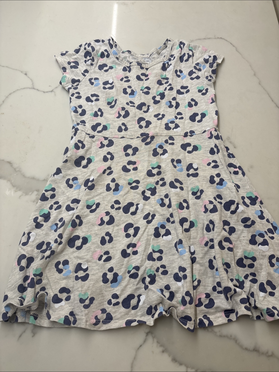 Girls' Leopard Print Dress