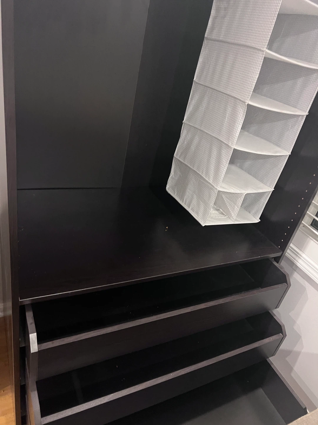 Dark Brown Closet Organizer - photo 2