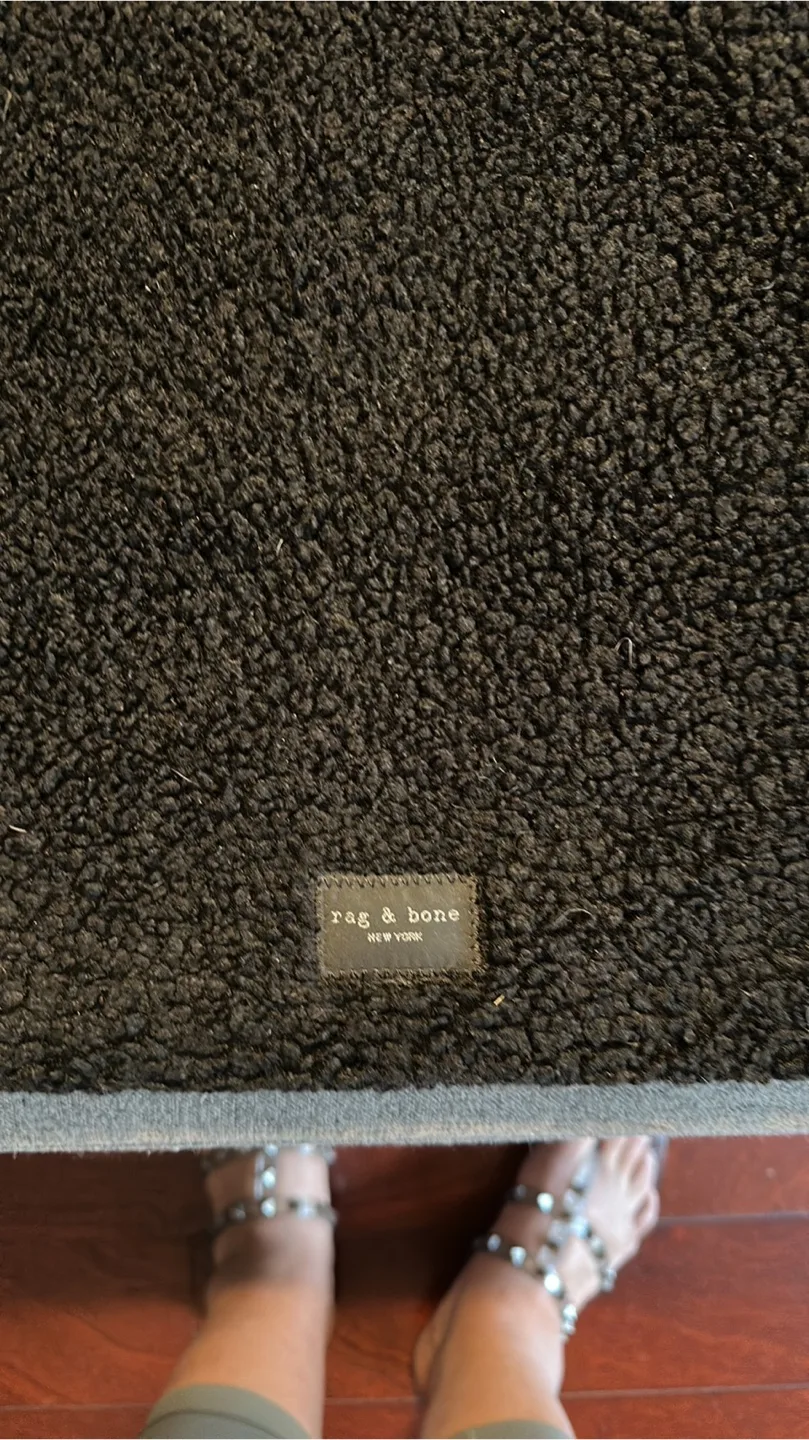 Rag & Bone Black Sherpa Tote Bag image indicator(5)