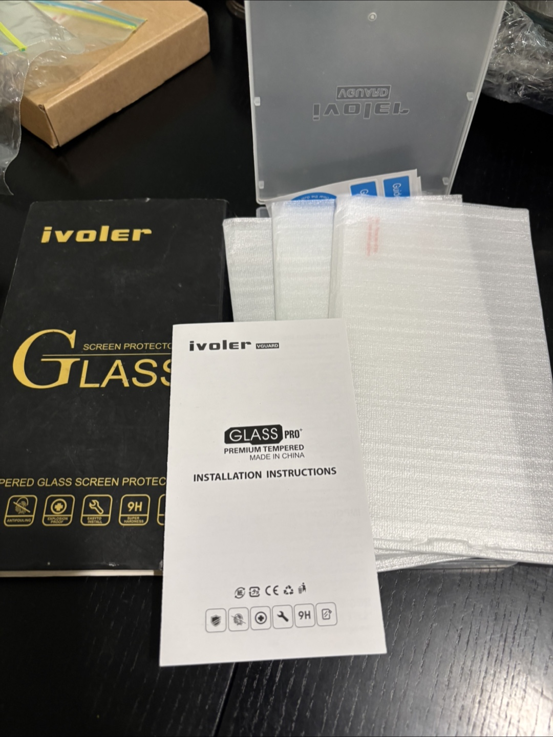 ivoler Glass Pro+ Premium Tempered Glass Screen Protector