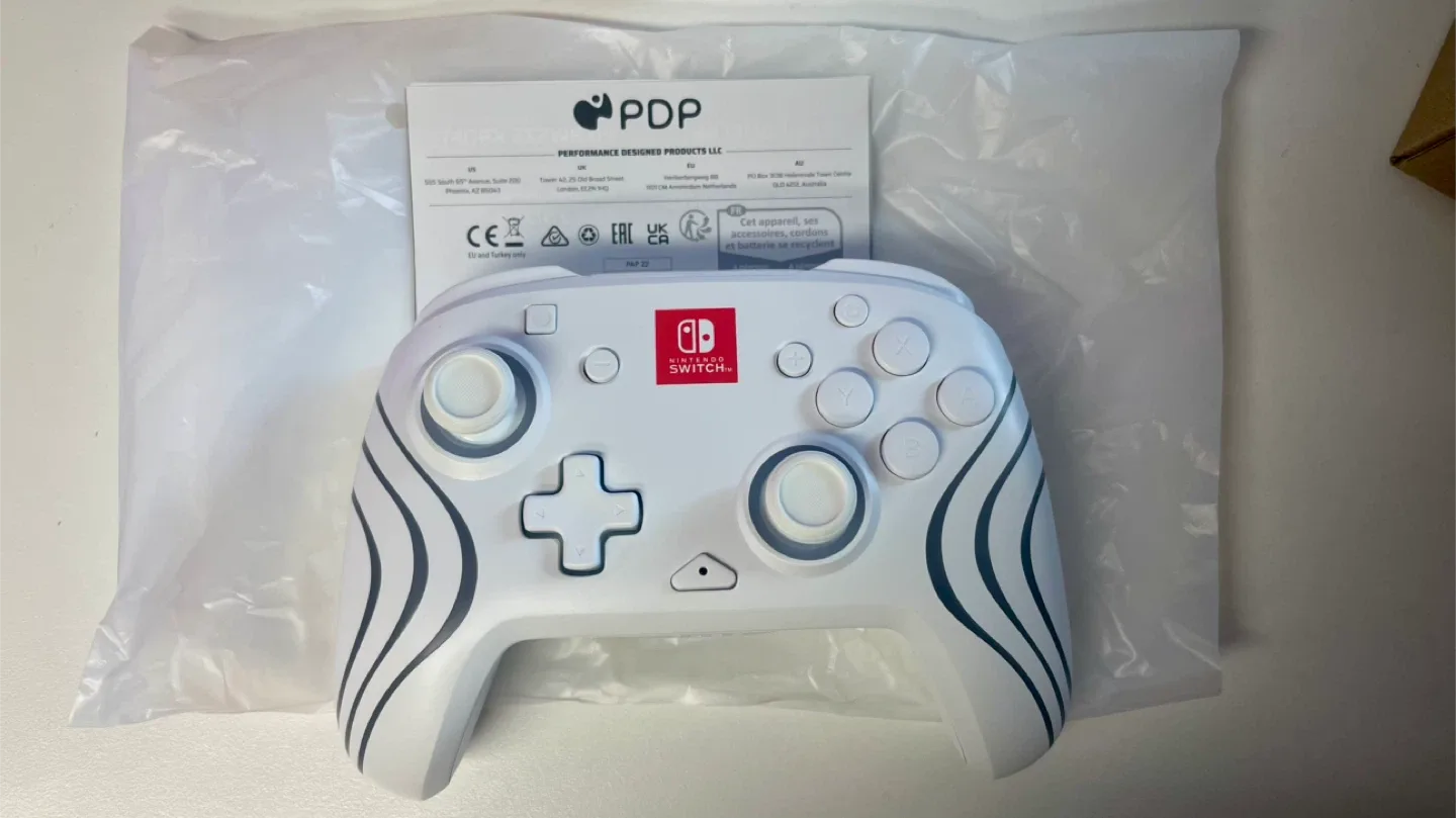 New PDP Afterglow Wave Wireless Controller for Nintendo Switch image indicator(2)