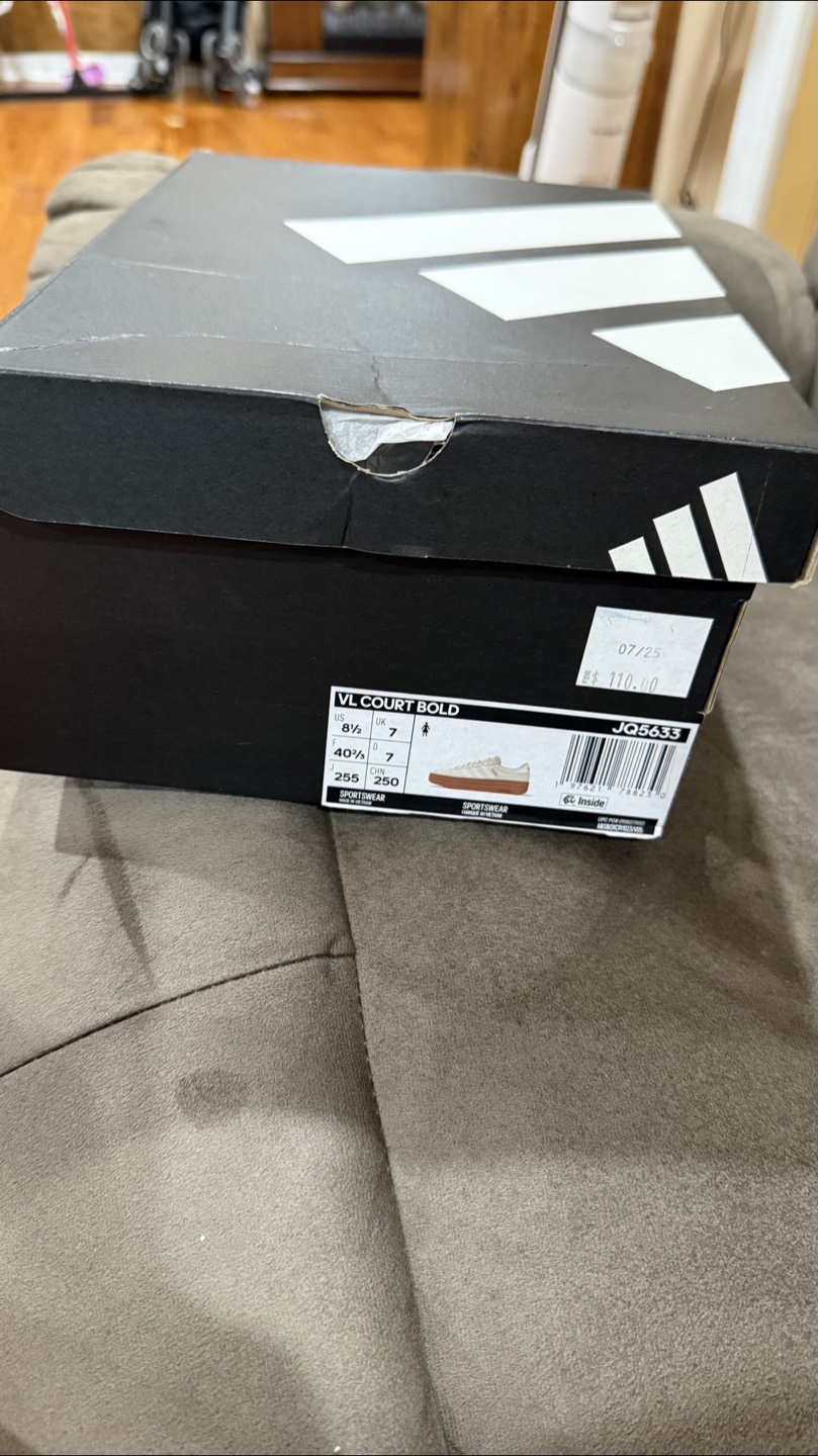 Adidas VL Court Bold Shoes - Size 8.5 - photo 3