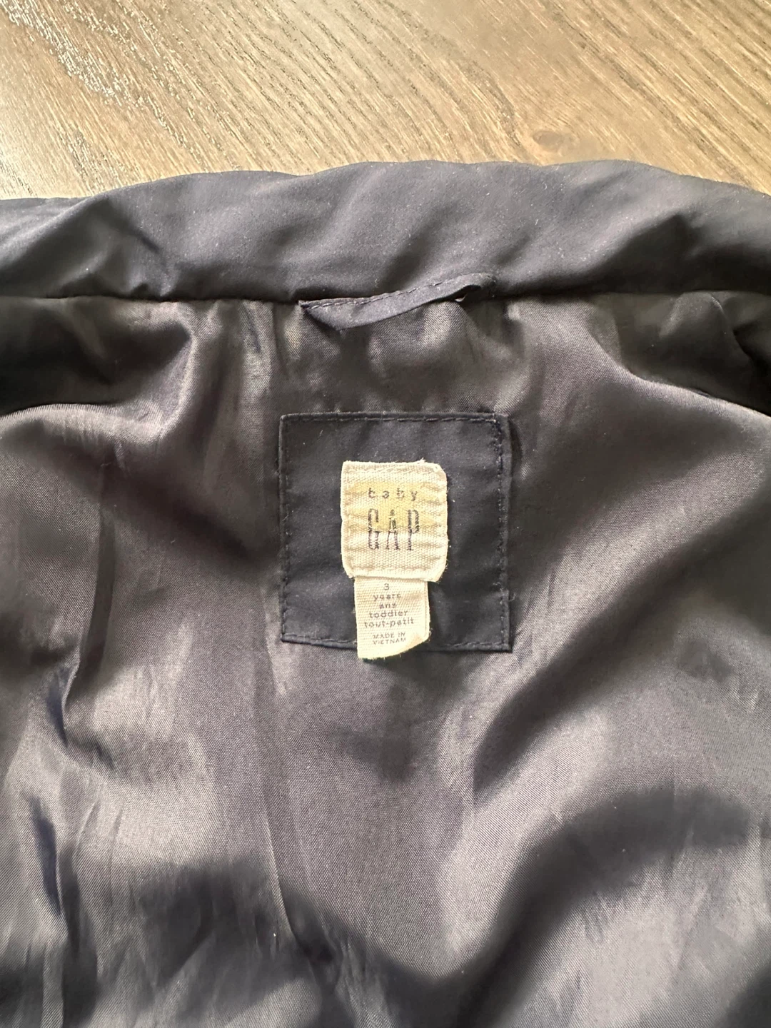 GAP Baby Puffer Vest - Navy Blue 2T to 3T - photo 2