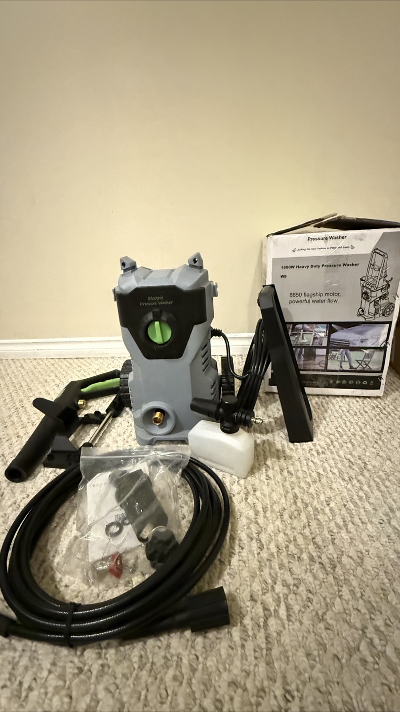 Patoolio 4500PSI Electric Pressure Washer - Like New!