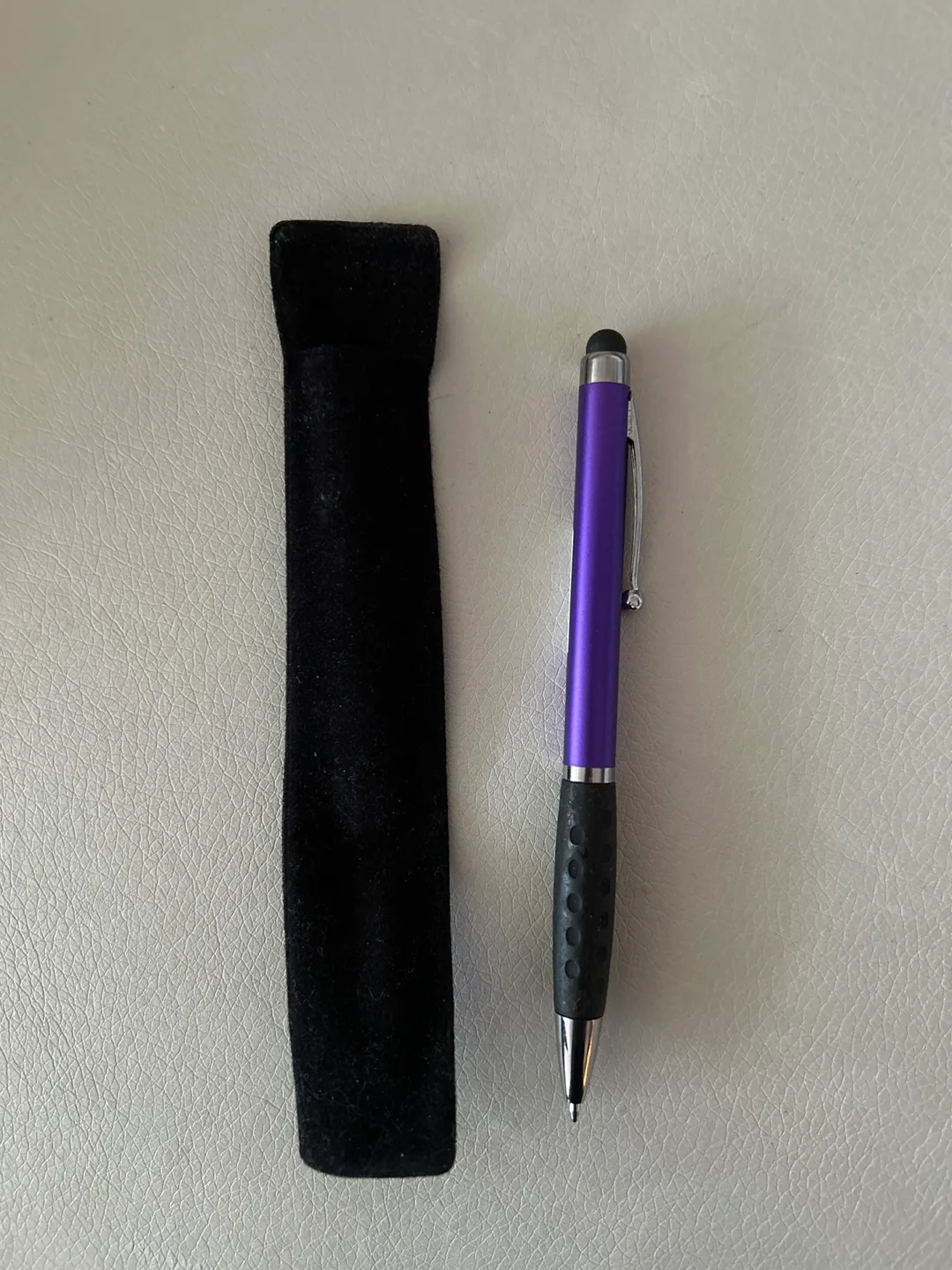 Purple Stylus Pen with Case image indicator(2)