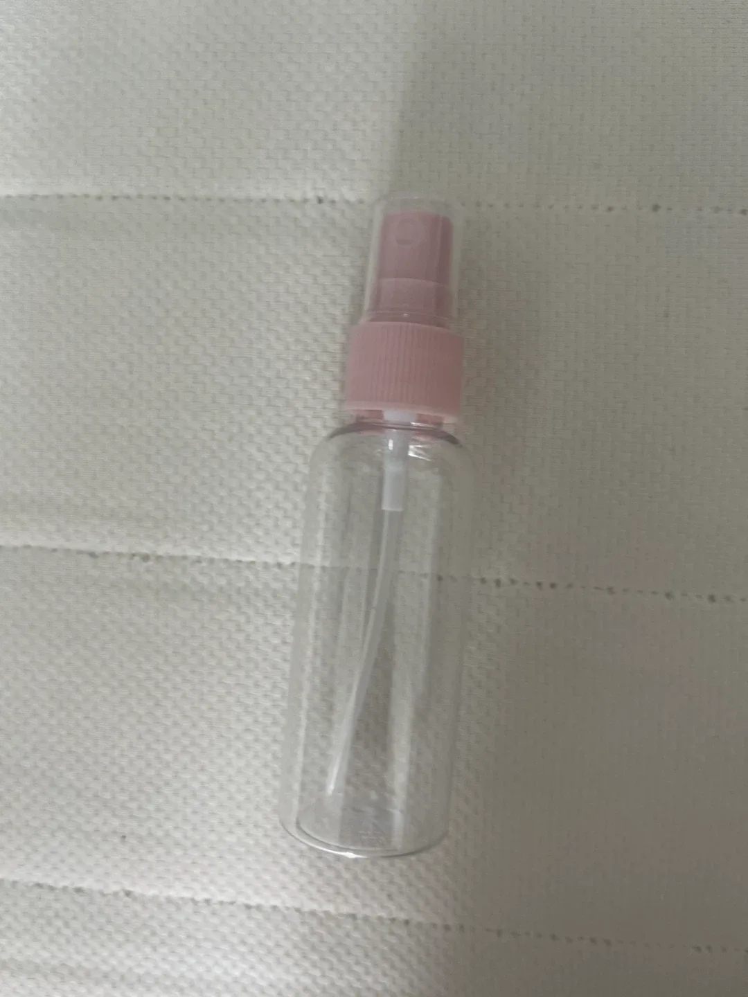 Spray Bottle - Clear with Pink Top thumbnail