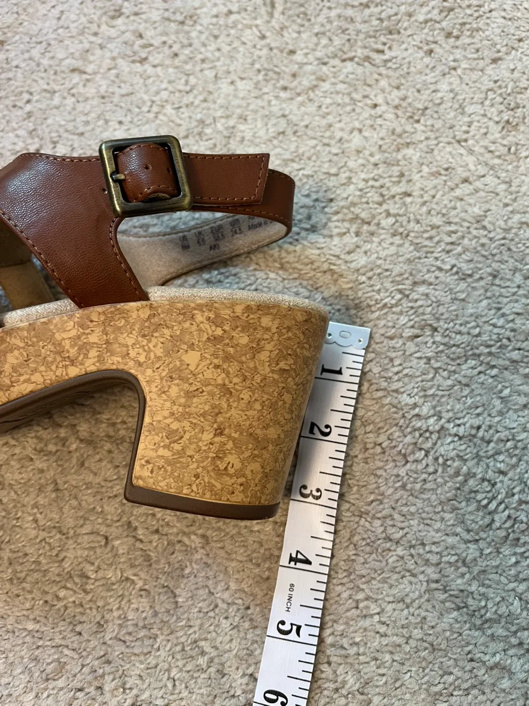 Soul Naturalizer Brown Leather Sandals  size 8 image indicator(5)