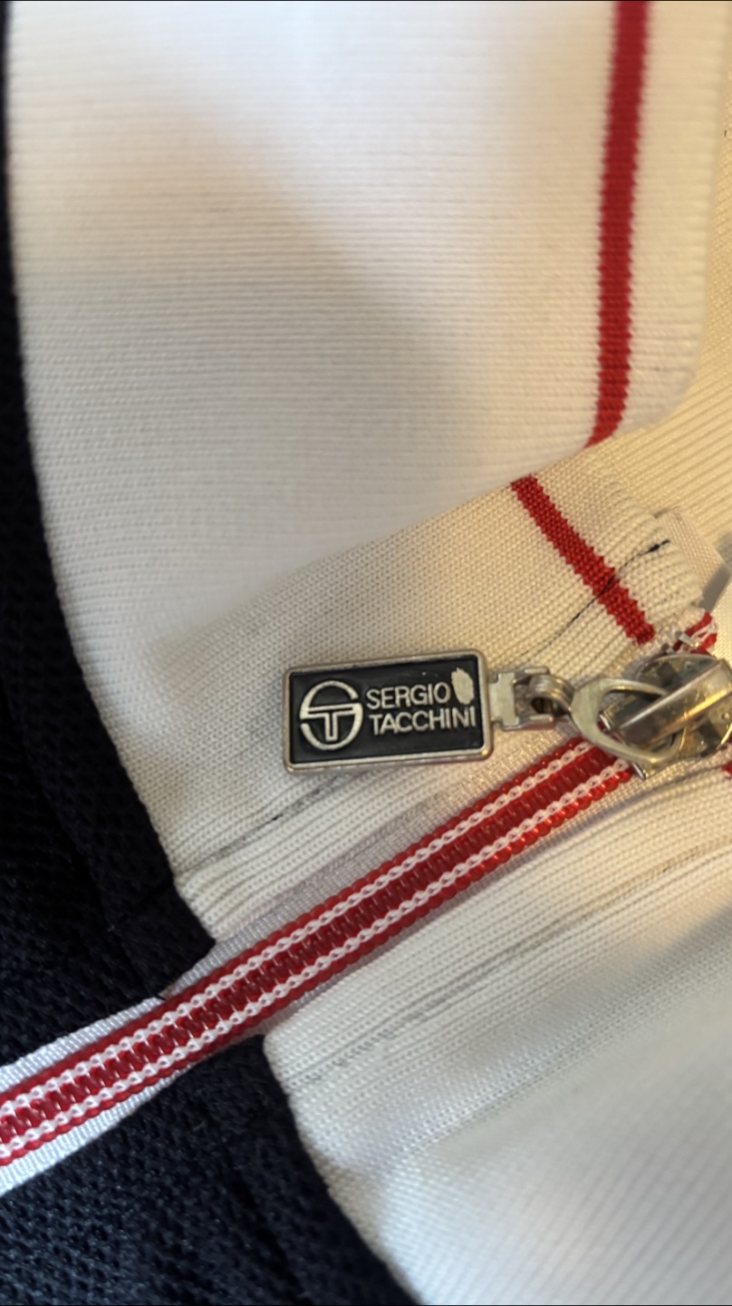 Sergio Tacchini Track Jacket - Navy & Red - photo 2
