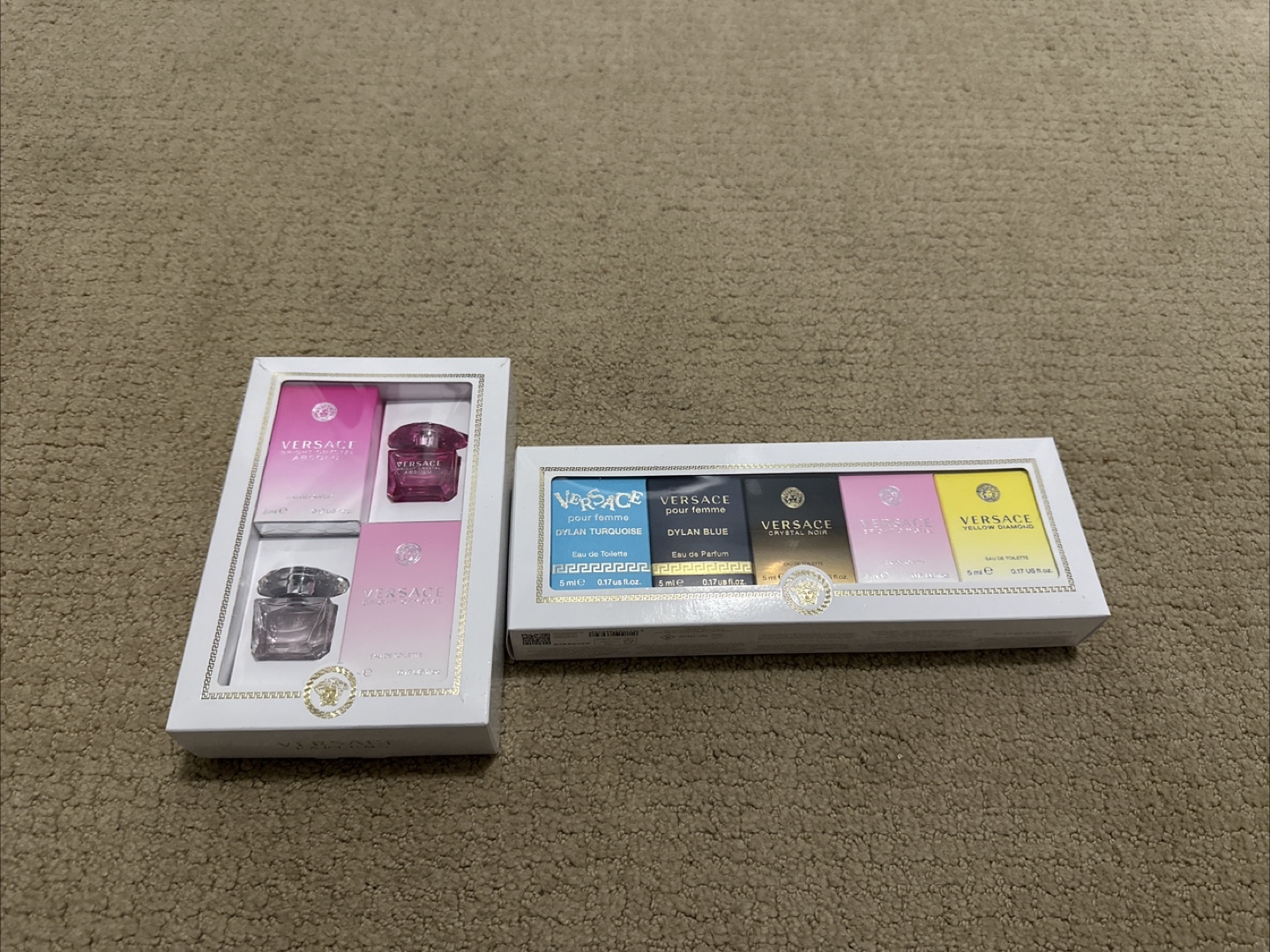 Versace Miniature Perfume Set