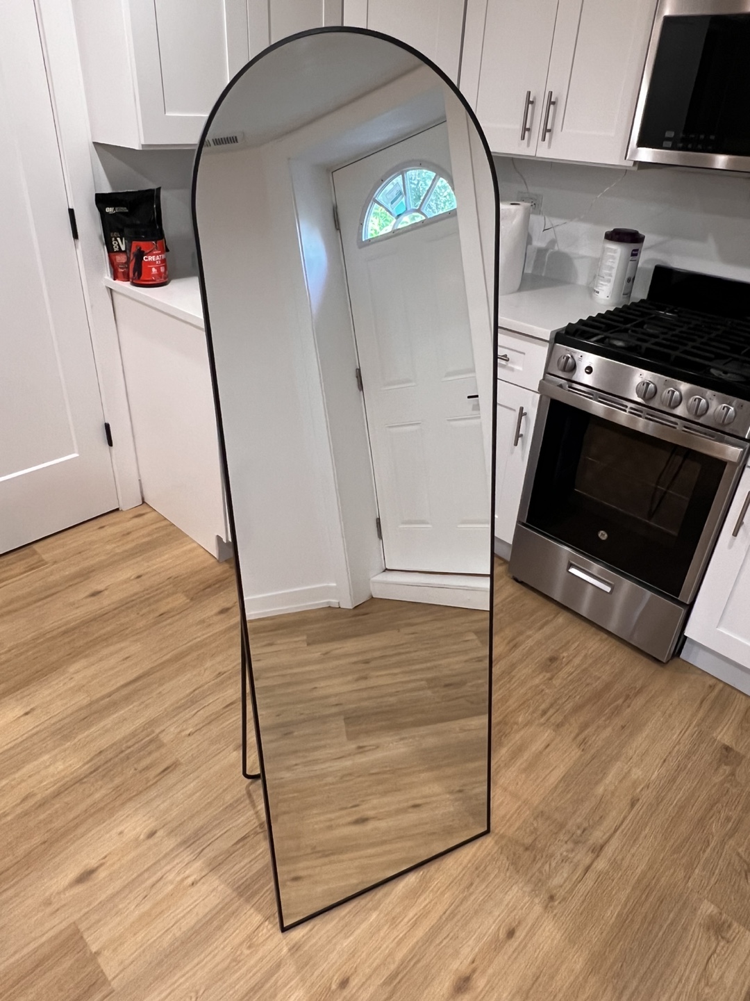 Full Length Arched Standing Mirror 64 inch - photo 4