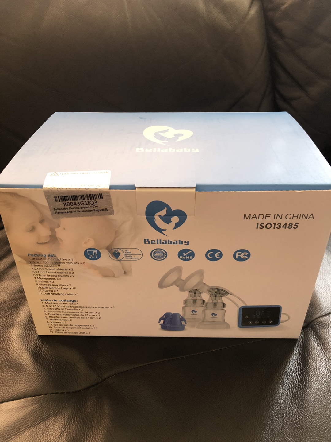 Bellababy Duo Rechargeable Electric Breast Pump - New - photo 3