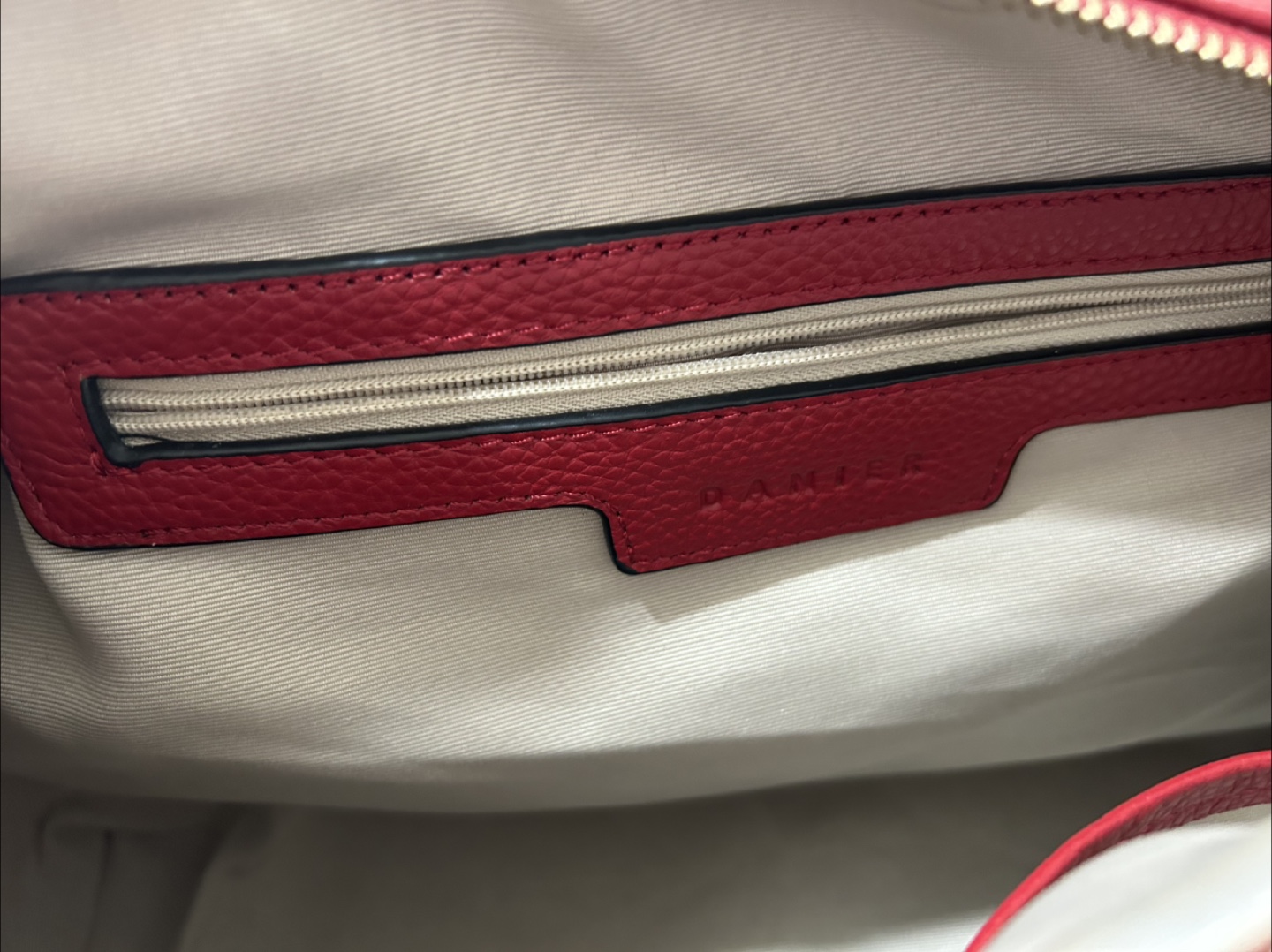 Danier Red Leather Handbag - photo 4