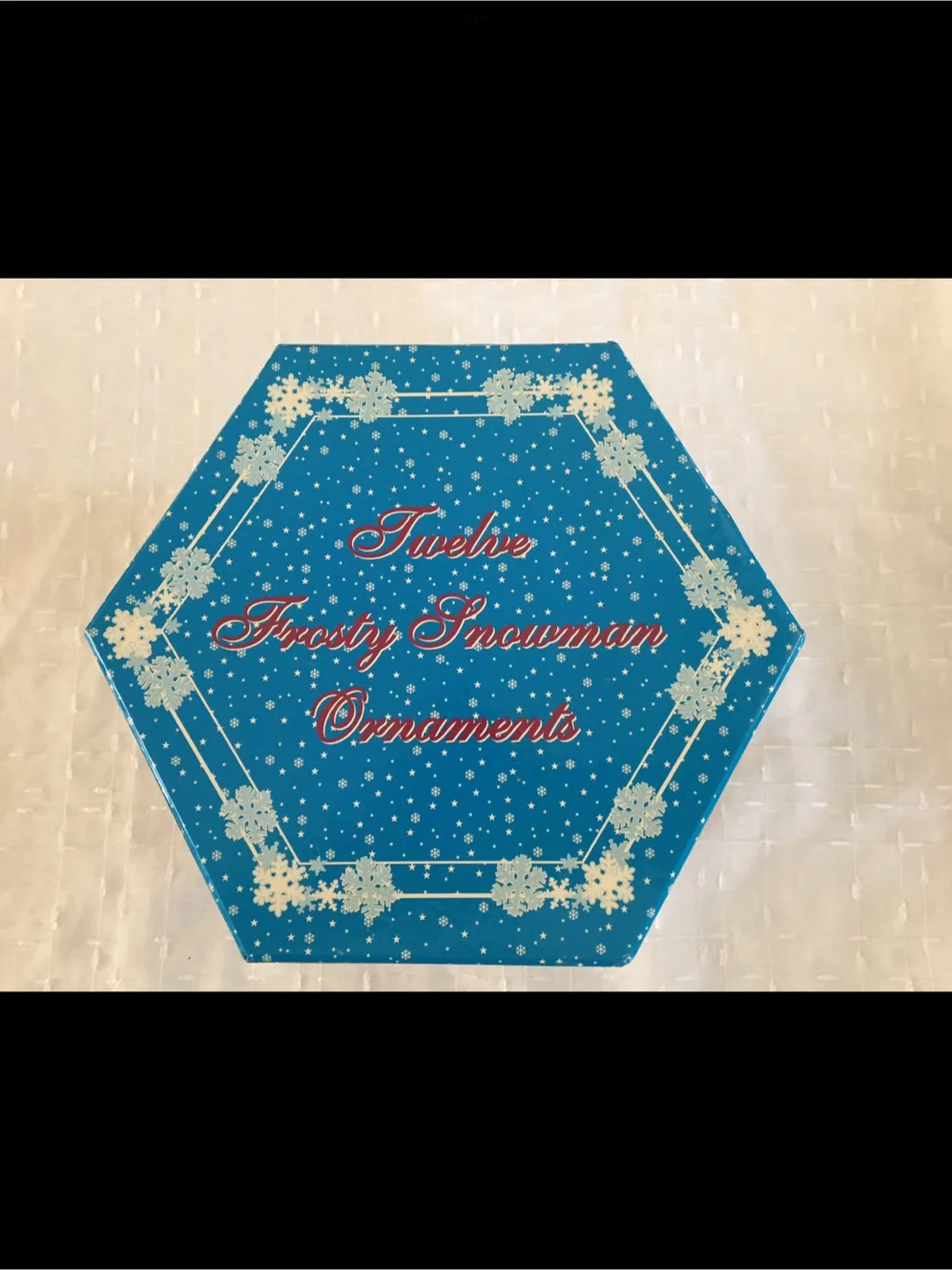 Frosty Snowman Ornaments - Set of 12 in Matching Box image indicator(2)