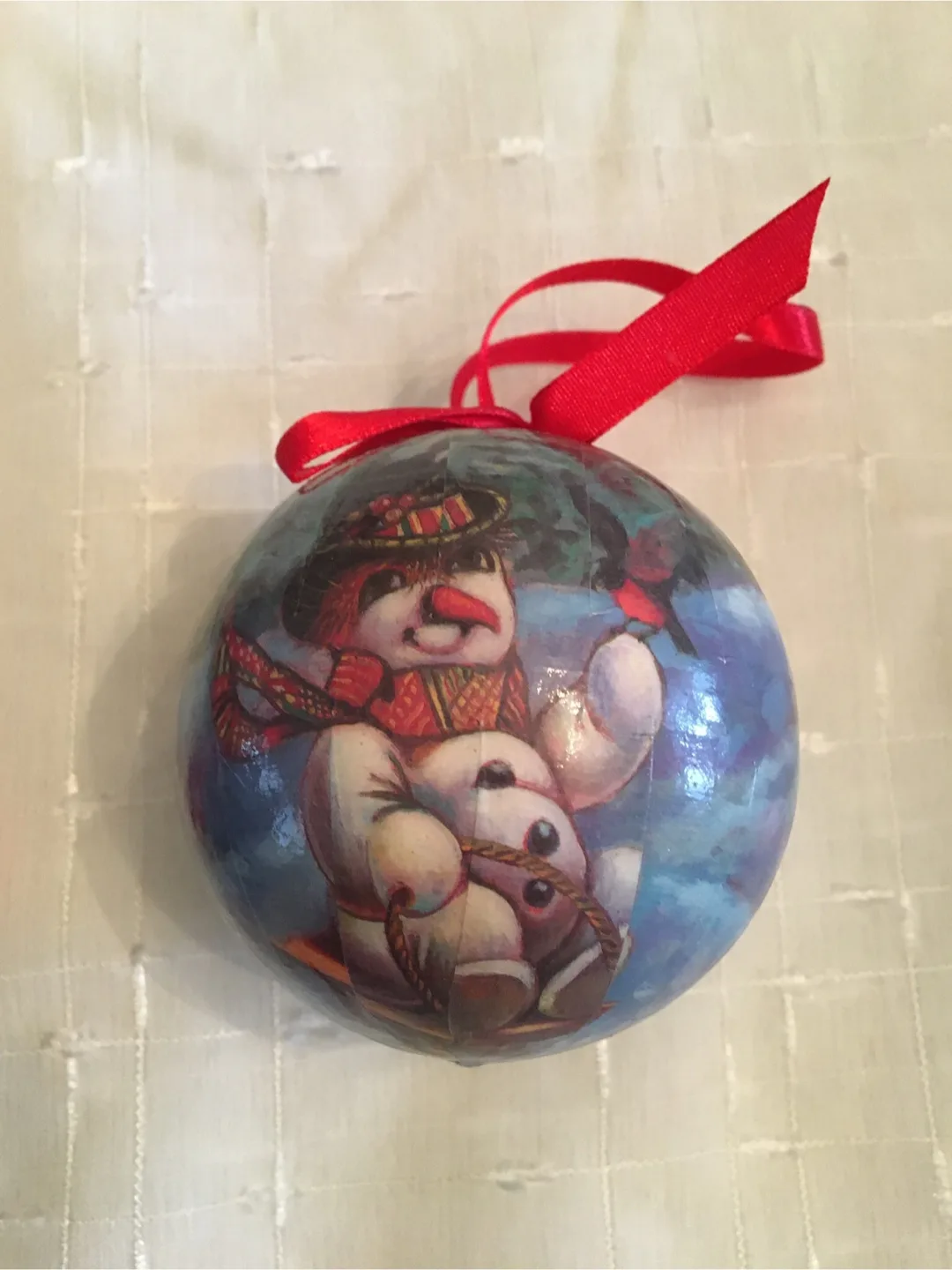 Frosty Snowman Ornaments - Set of 12 in Matching Box image indicator(7)