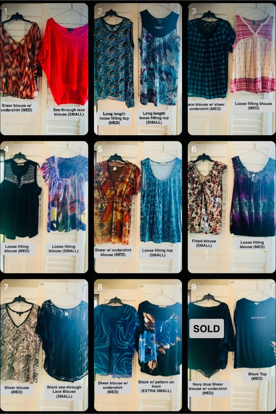 Women Tops, Blouse, Shirt $3 each thumbnail
