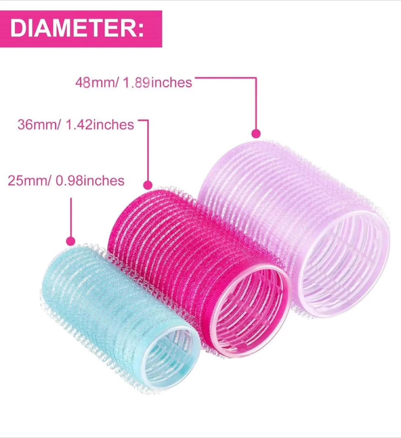 Grip Hair Rollers Set, 48 Pieces image indicator(3)