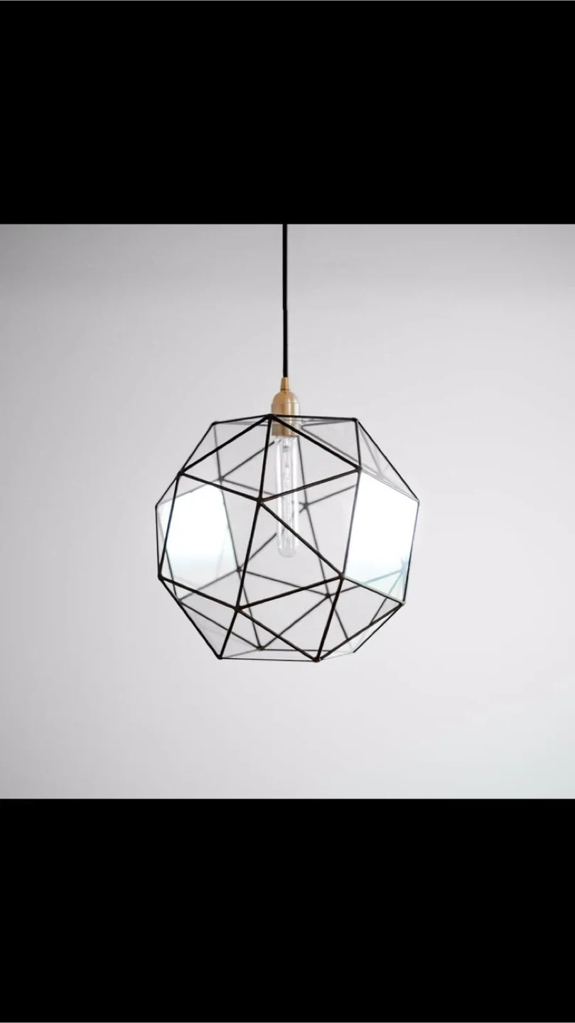 THREE Geometric Pendant Lights thumbnail
