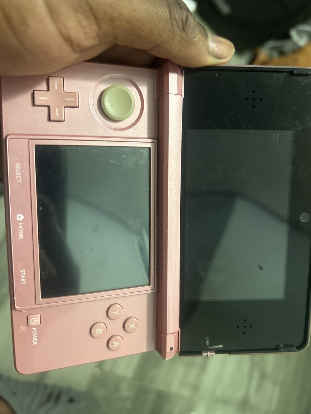 Pink Nintendo 3DS Handheld Console