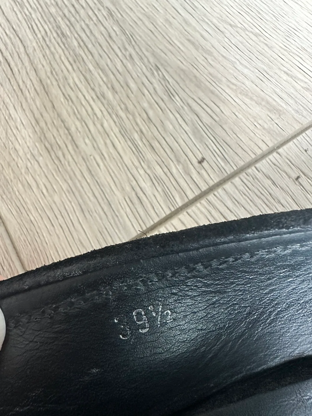 Tod's Black Suede Loafers Size 39.5 image indicator(5)