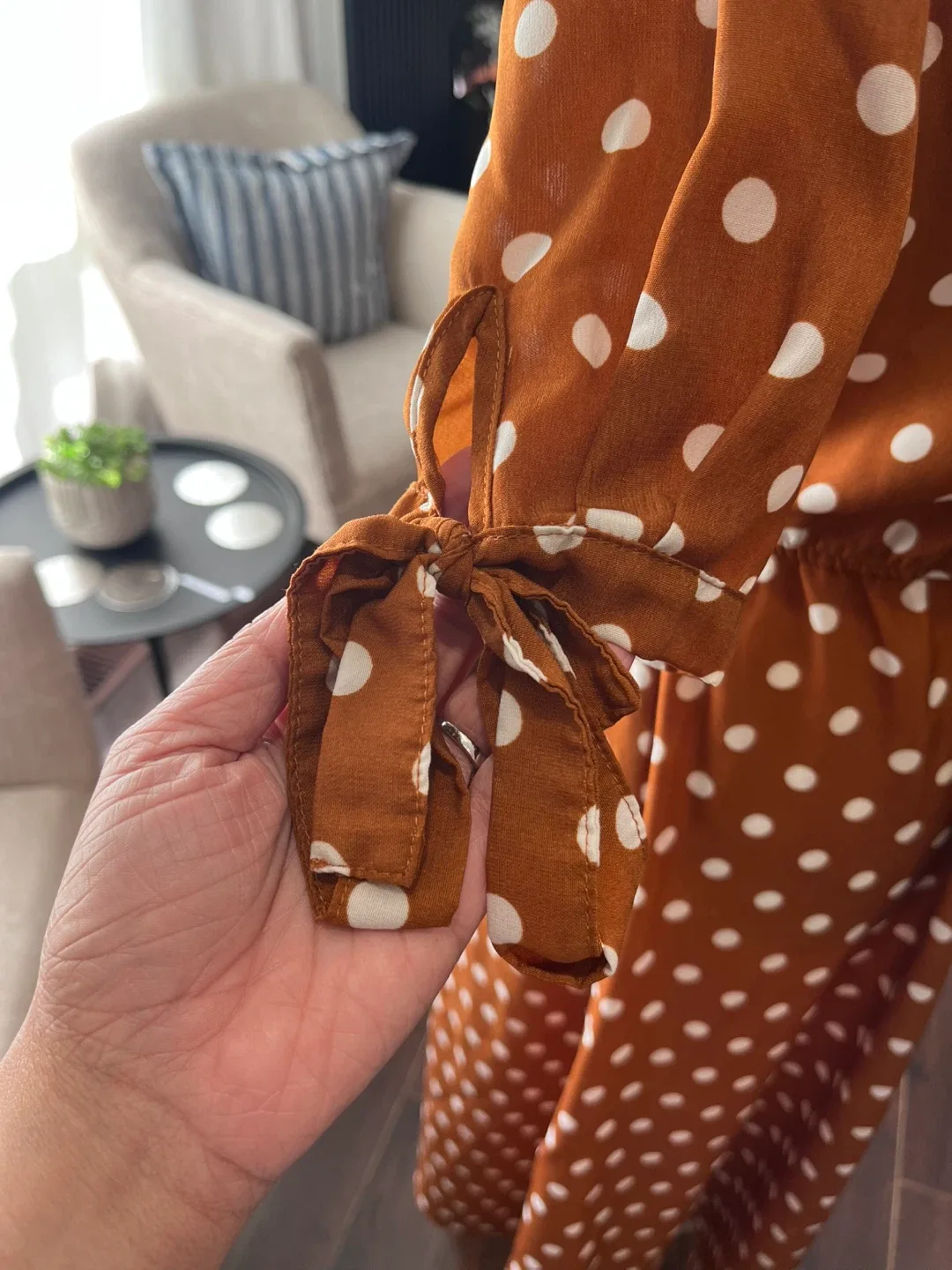 Suzy Shier Polka Dot Dress image indicator(3)