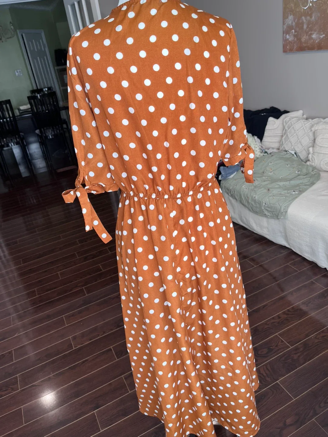 Suzy Shier Polka Dot Dress image indicator(2)