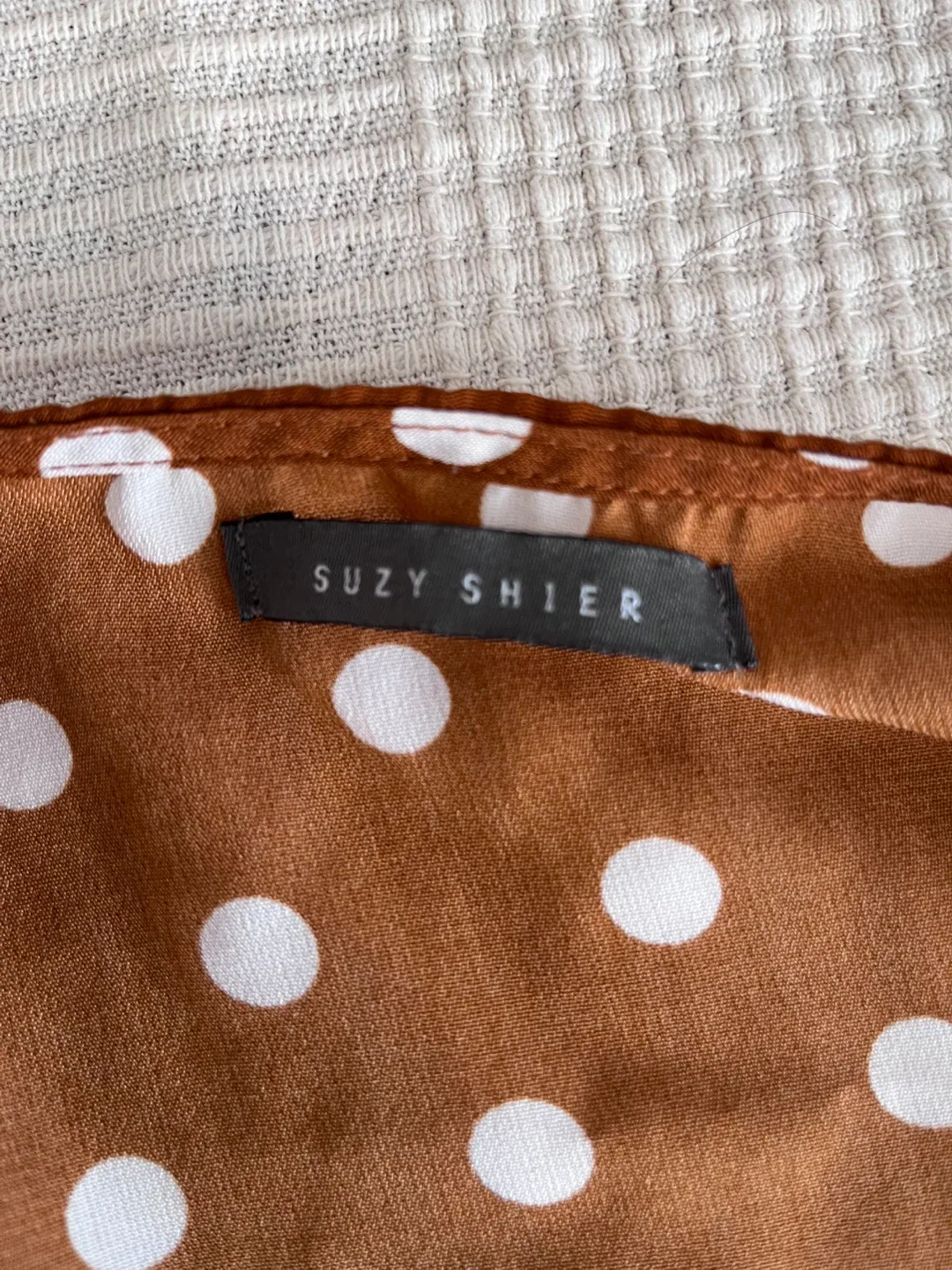 Suzy Shier Polka Dot Dress image indicator(4)