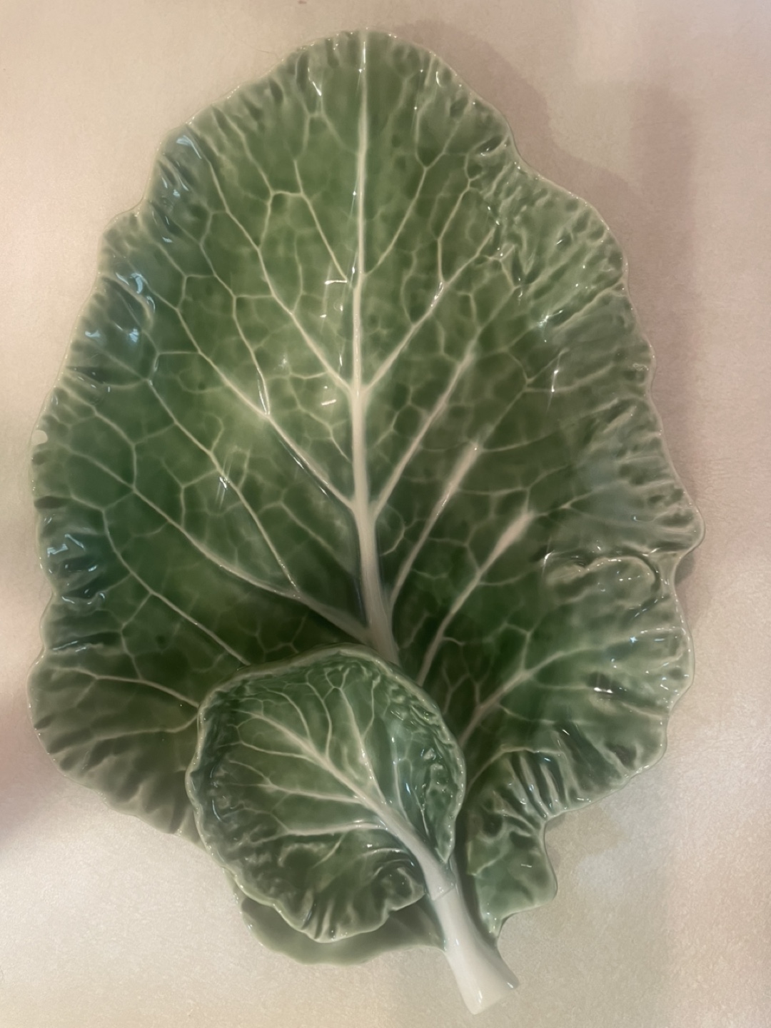 Cabbage Leaf Plate - photo 2