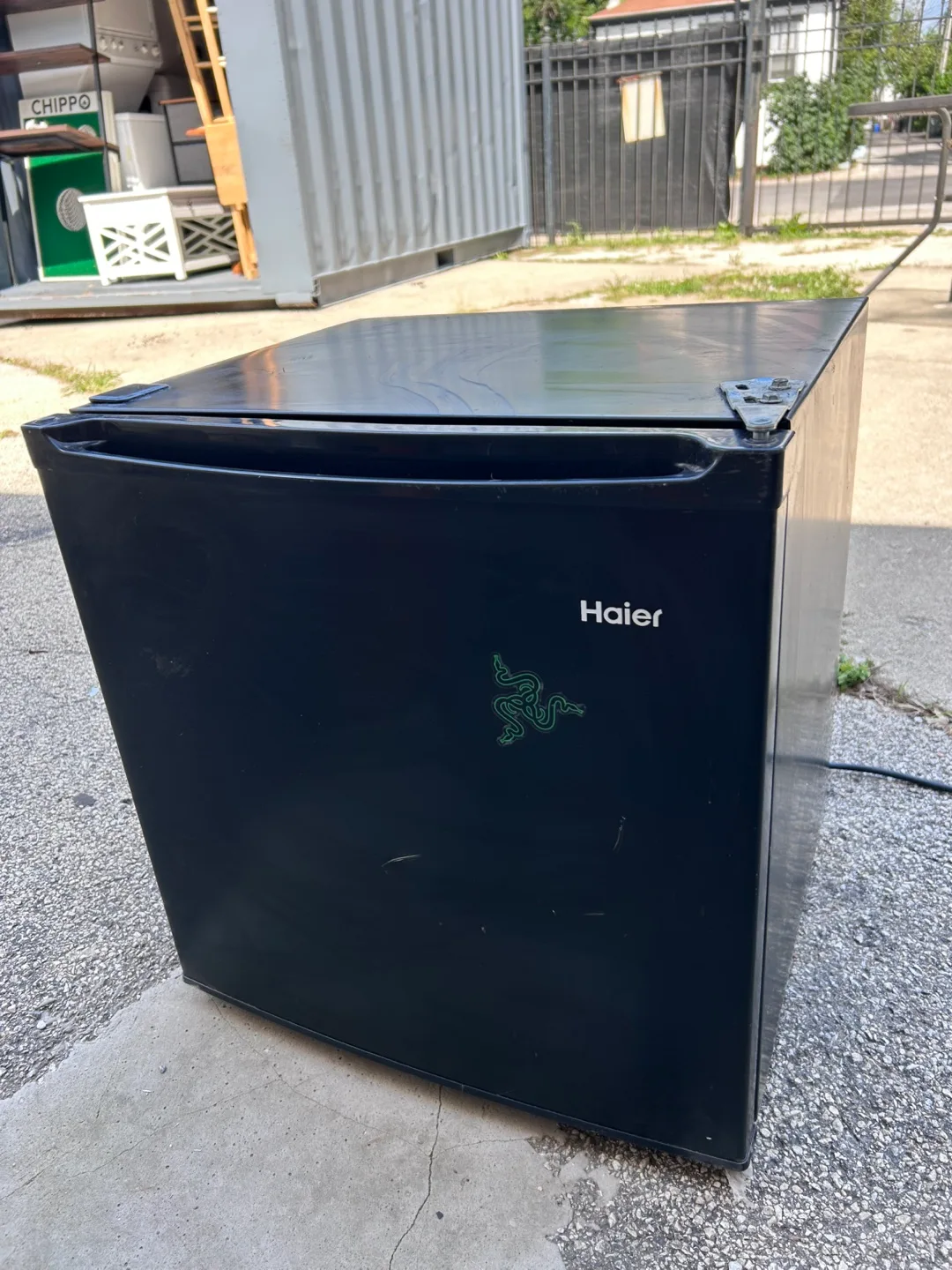 Haier Mini Fridge - Black thumbnail