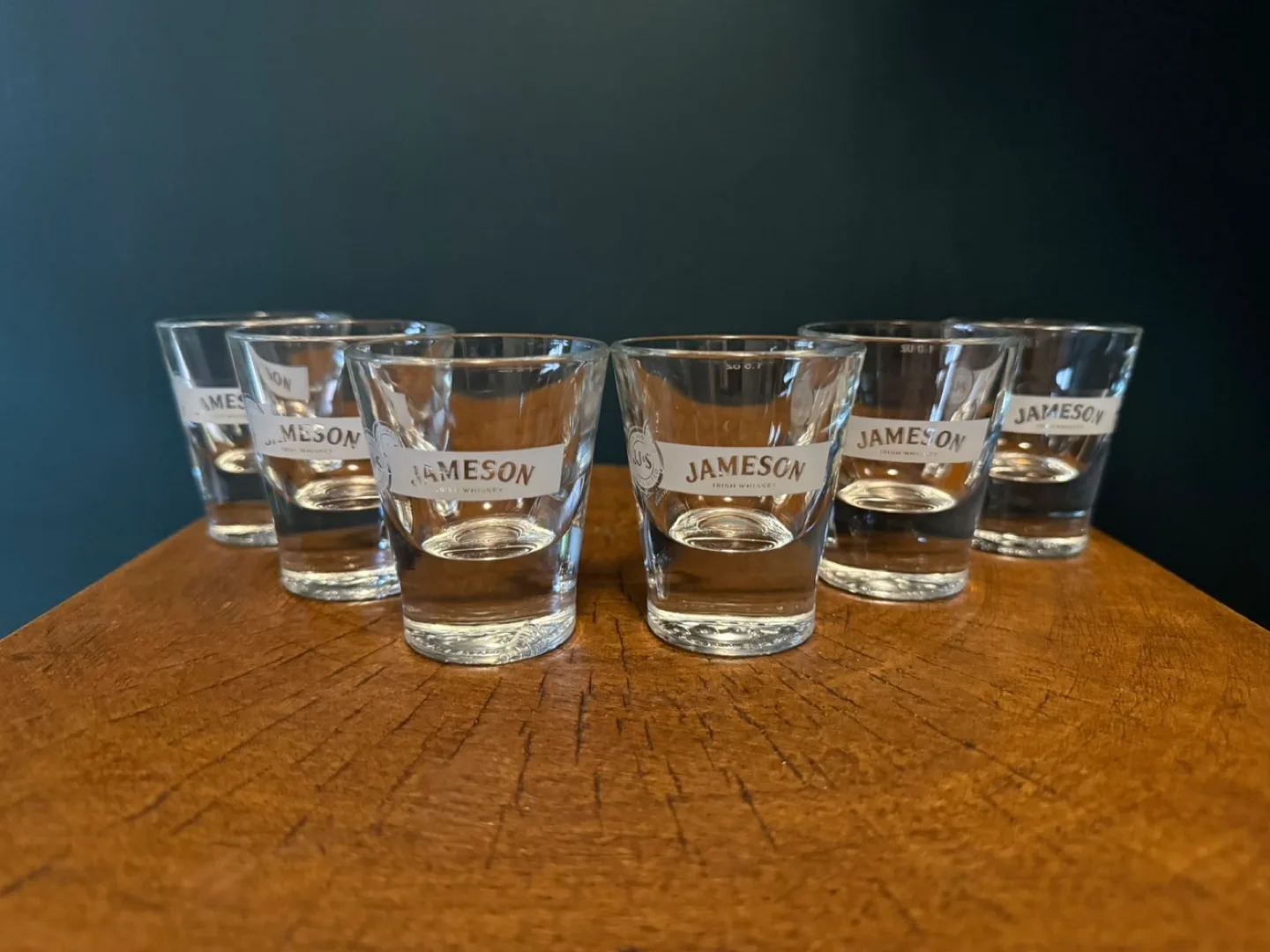Jameson Irish Whiskey Shot Glasses (Set of 6) thumbnail