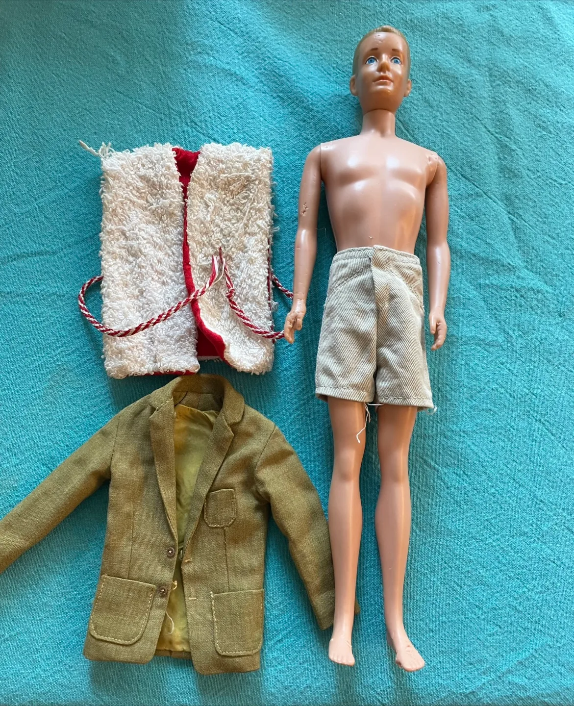 Vintage Ken Doll with Clothes thumbnail