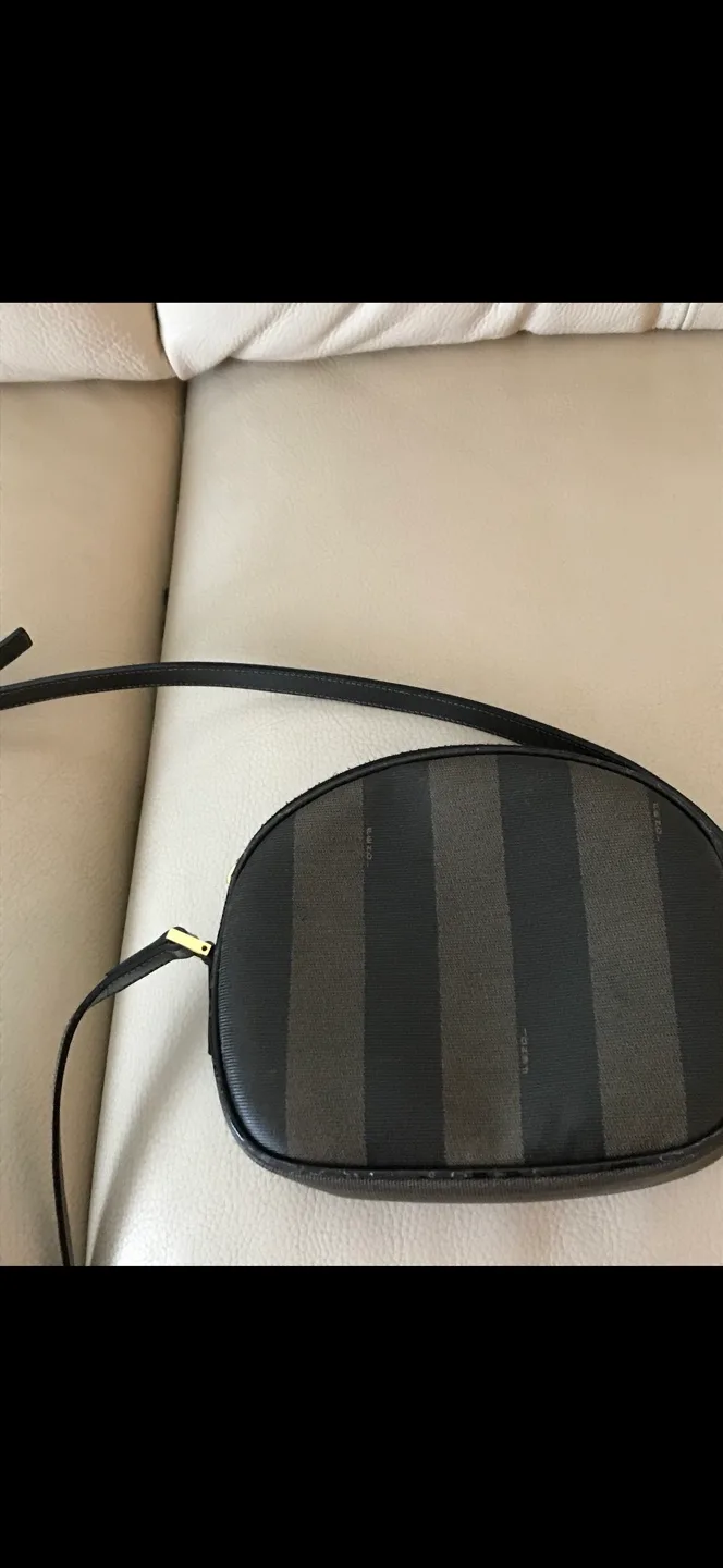 Fendi Vintage Striped Crossbody Bag image indicator(2)