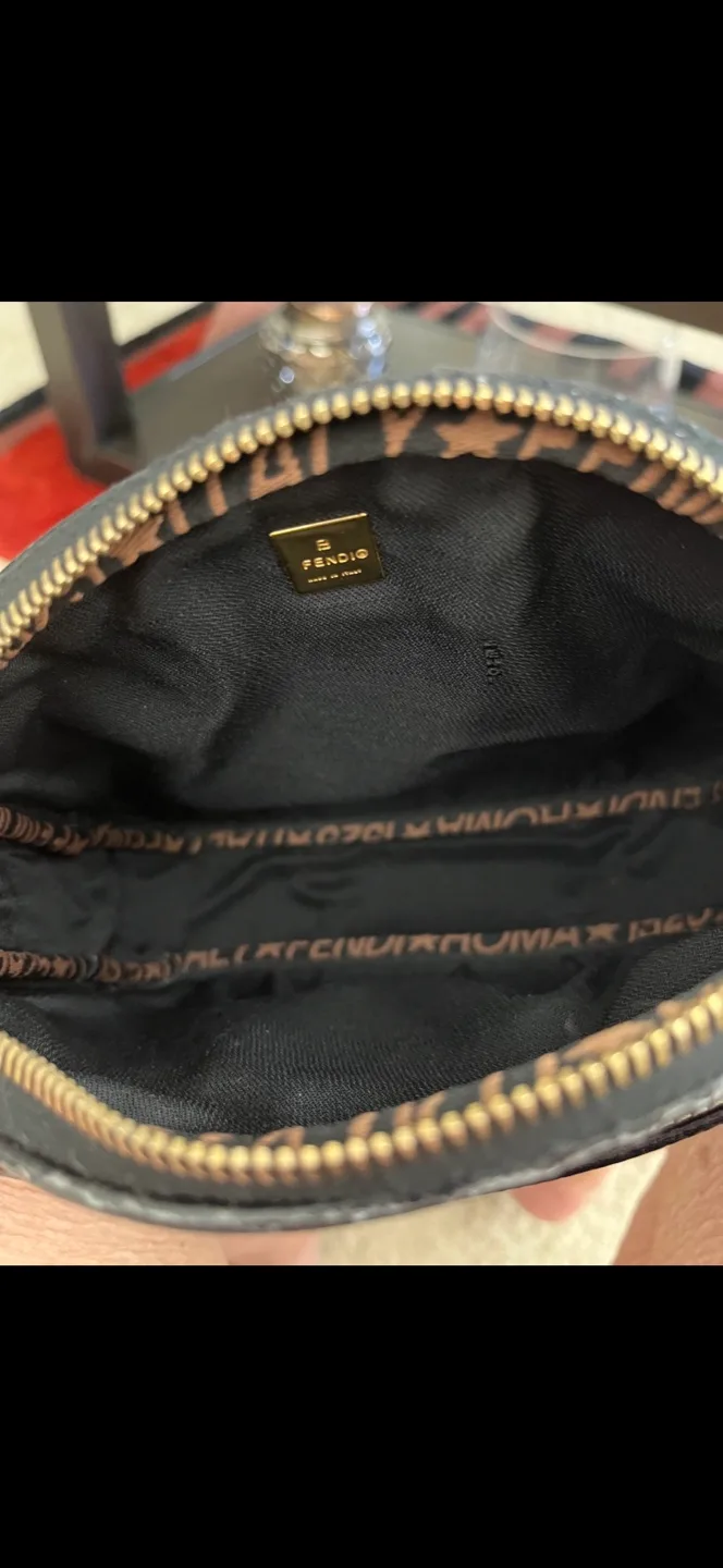 Fendi Vintage Striped Crossbody Bag image indicator(4)