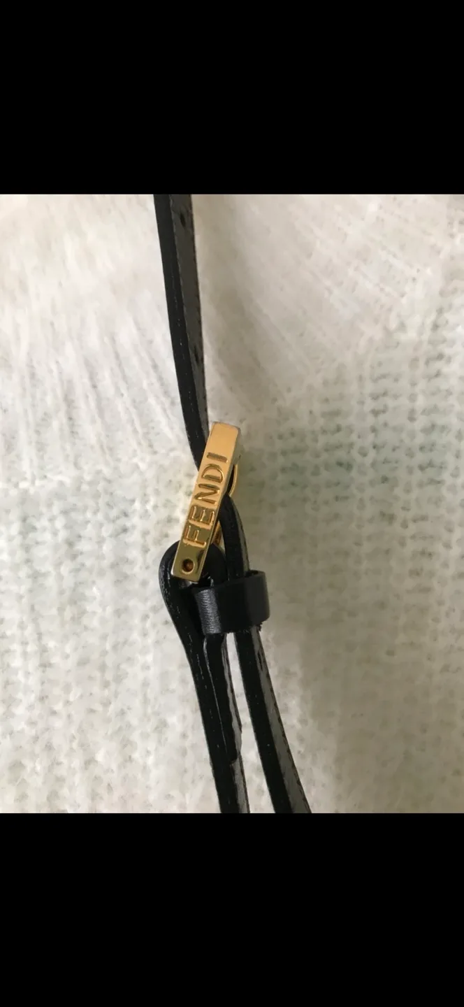 Fendi Vintage Striped Crossbody Bag image indicator(5)