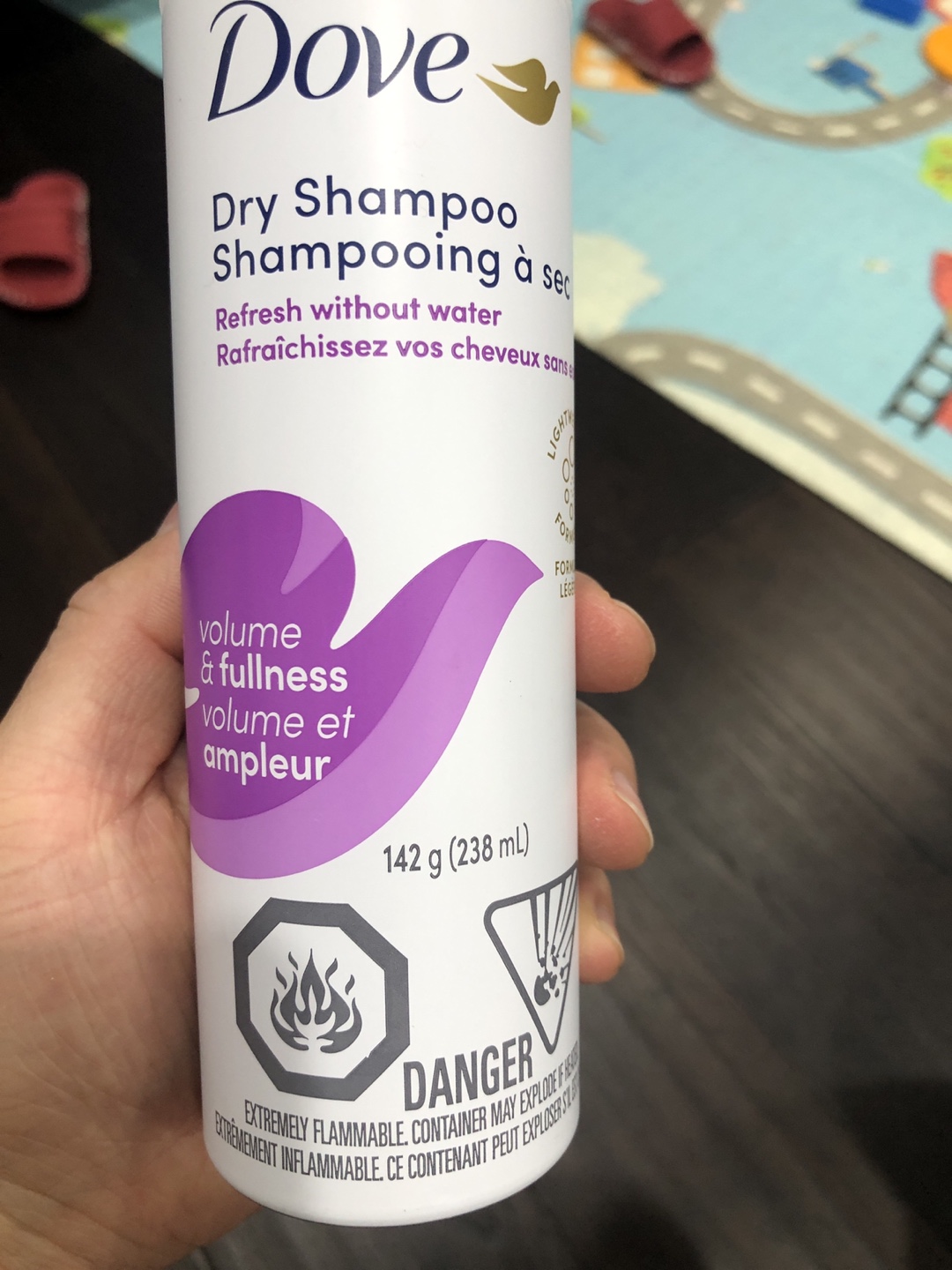 Dove Dry Shampoo - Volume & Fullness (238ml)