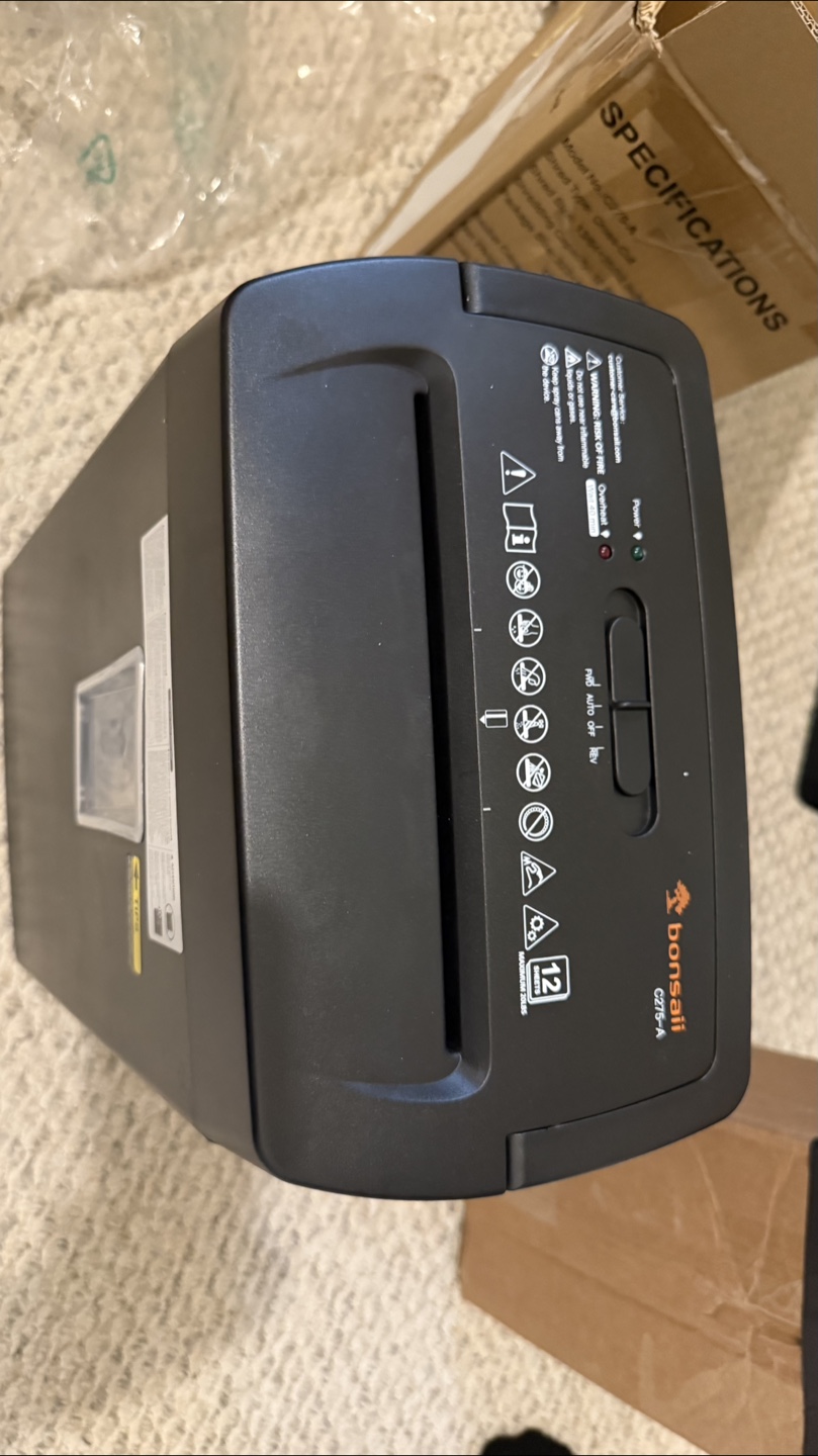 Bonsaii C225-A Paper Shredder - photo 2