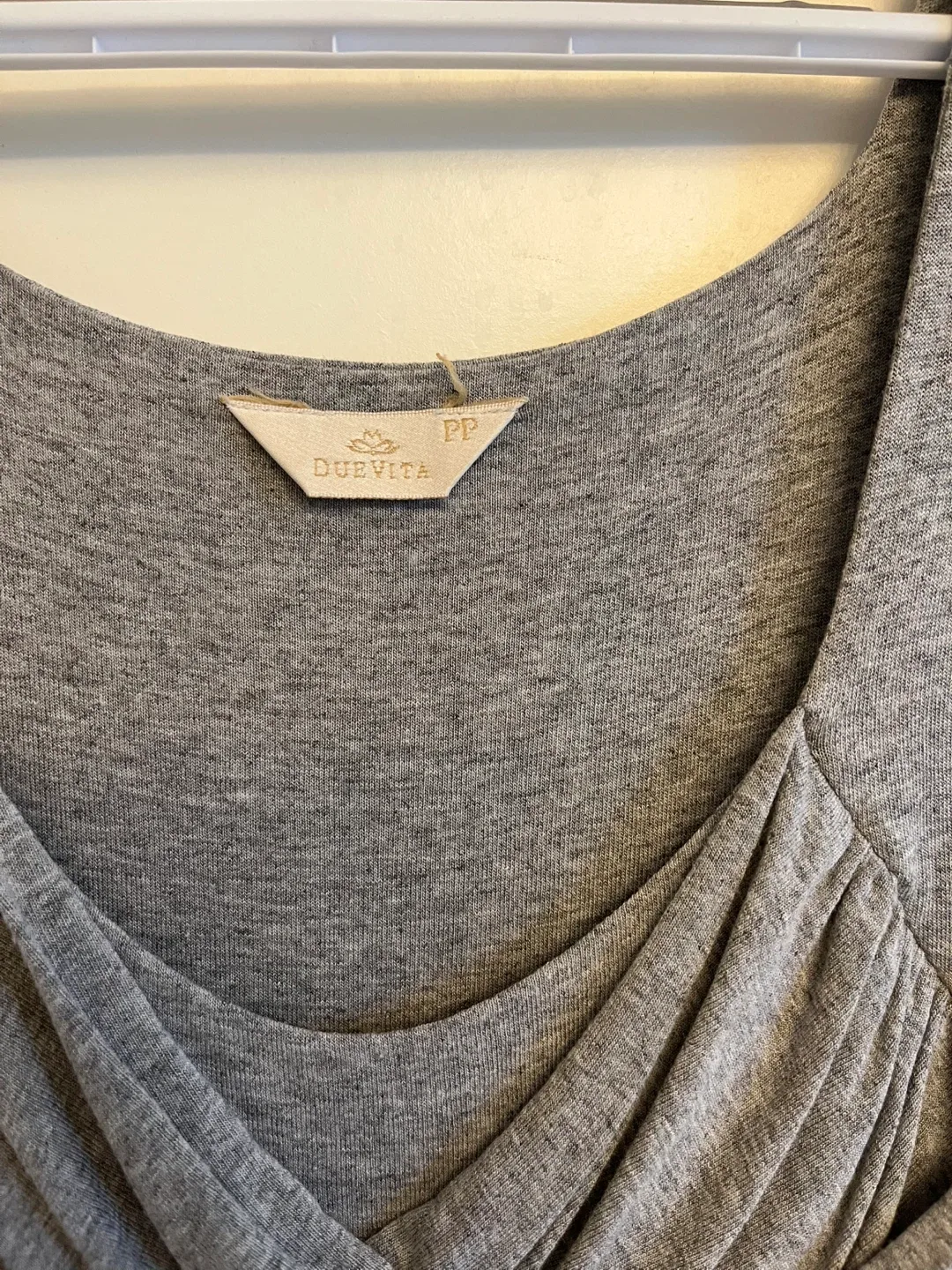 Maternity Gray Maxi Dress image indicator(2)