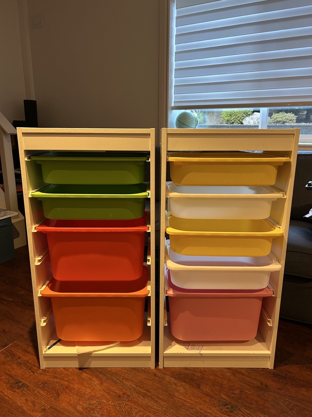 IKEA Storage Unit with Bins