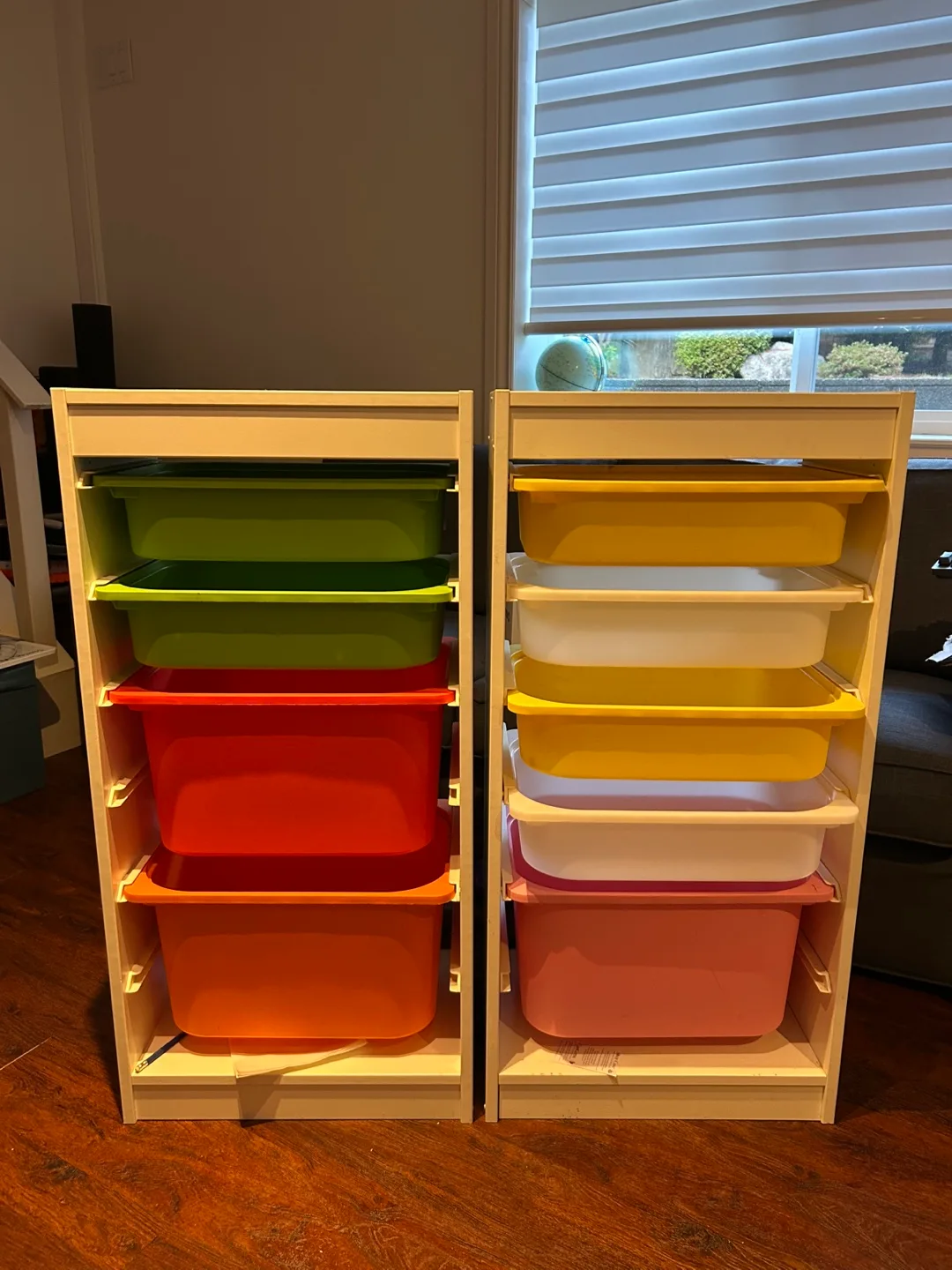 IKEA Storage Unit with Bins