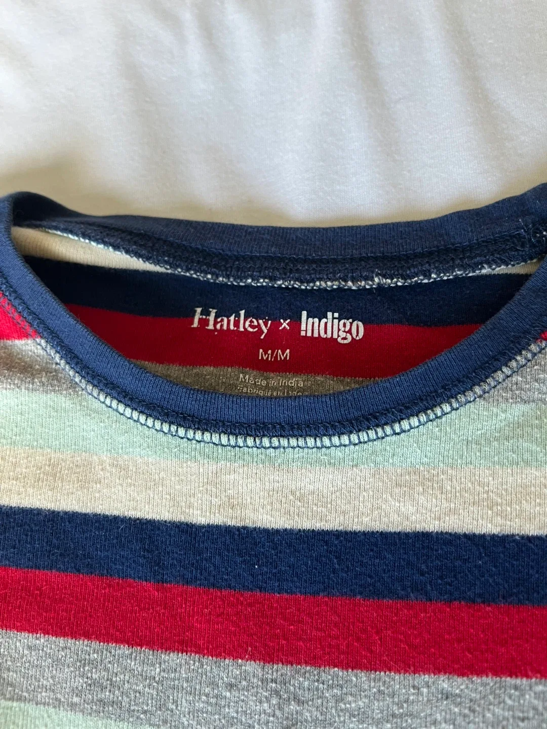 Hatley x Indigo Striped Pajama Set - Size M image indicator(4)